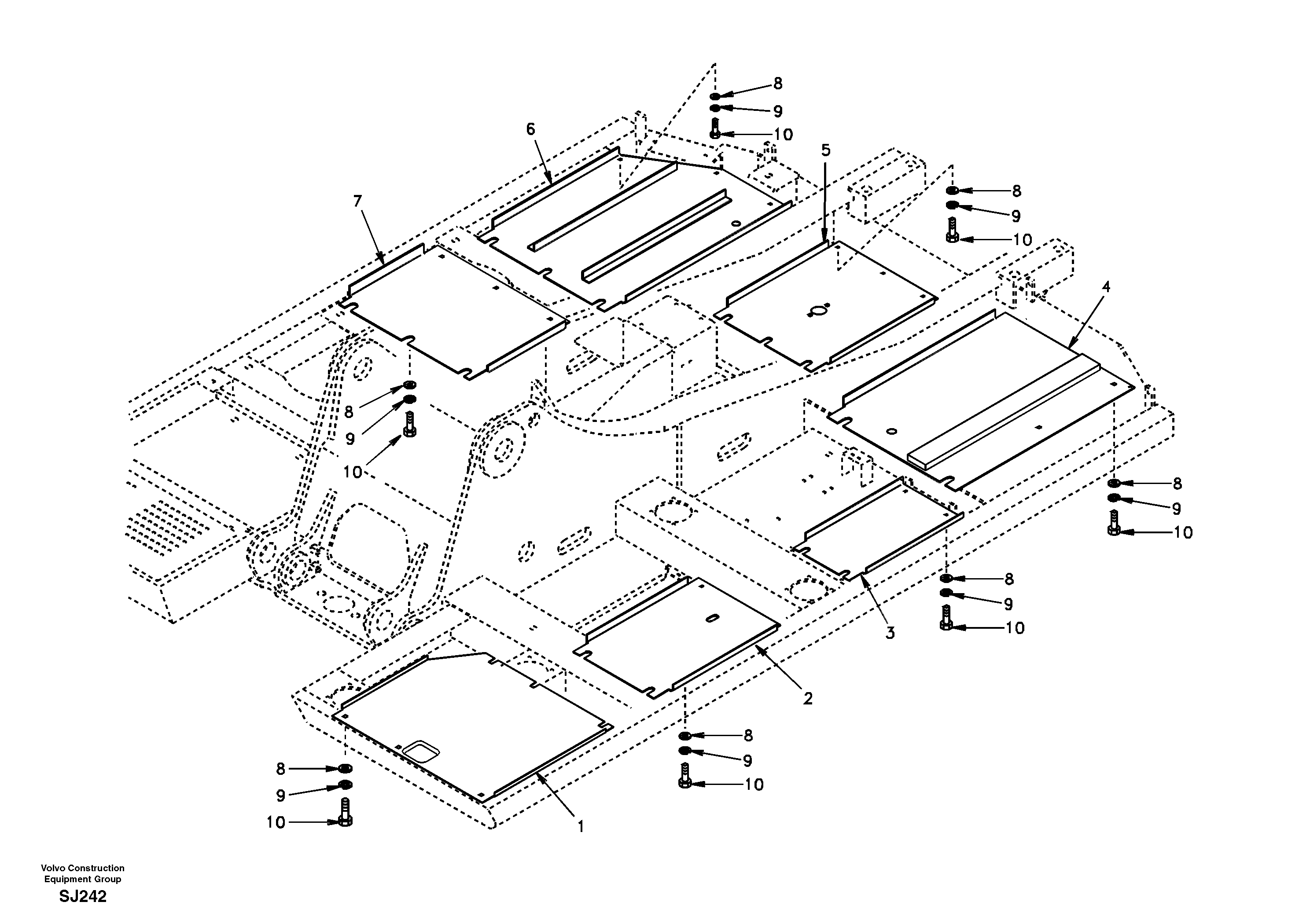 Cover SA1164-00282 VOLVO