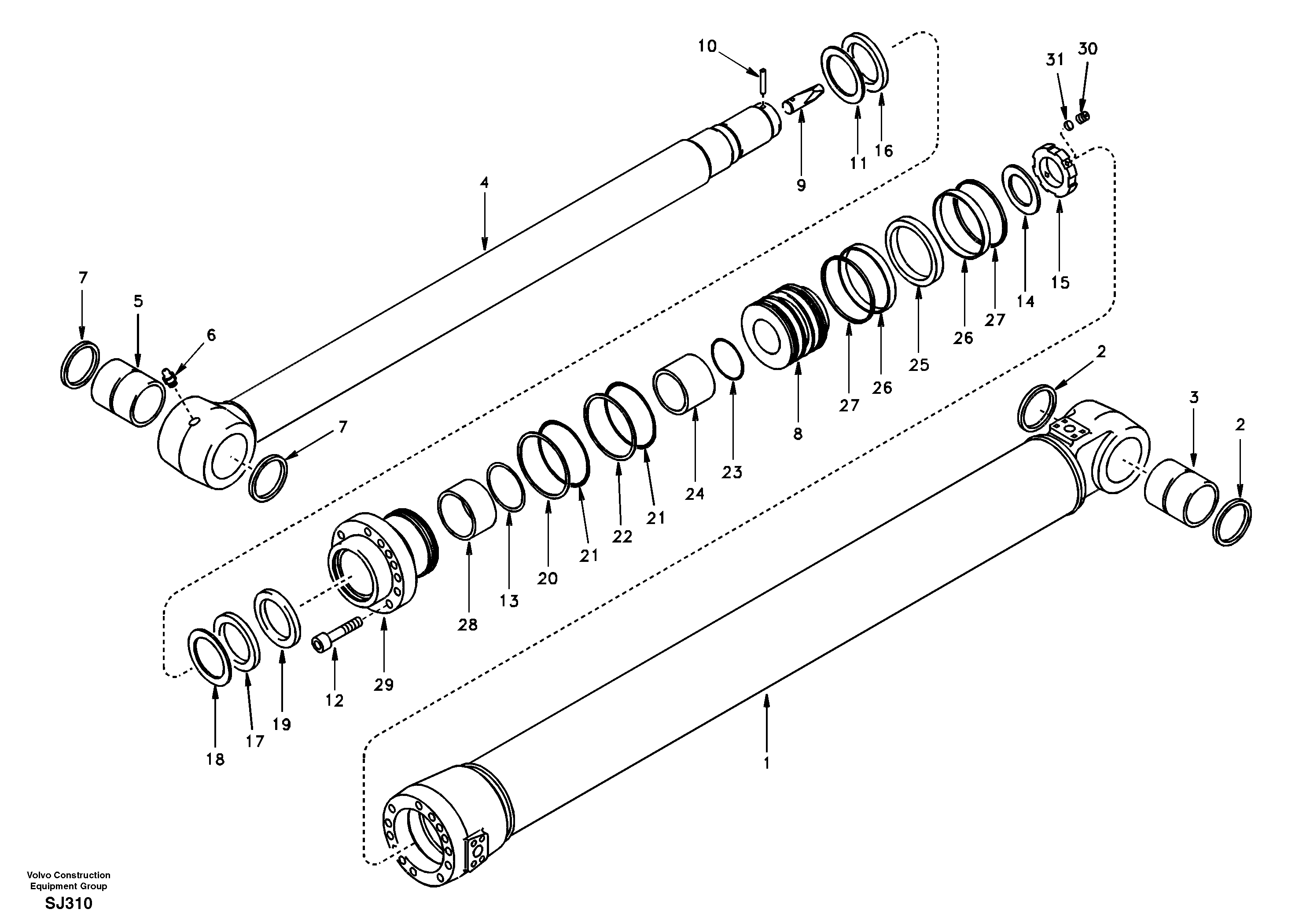 Pipe VOE14501145 VOLVO