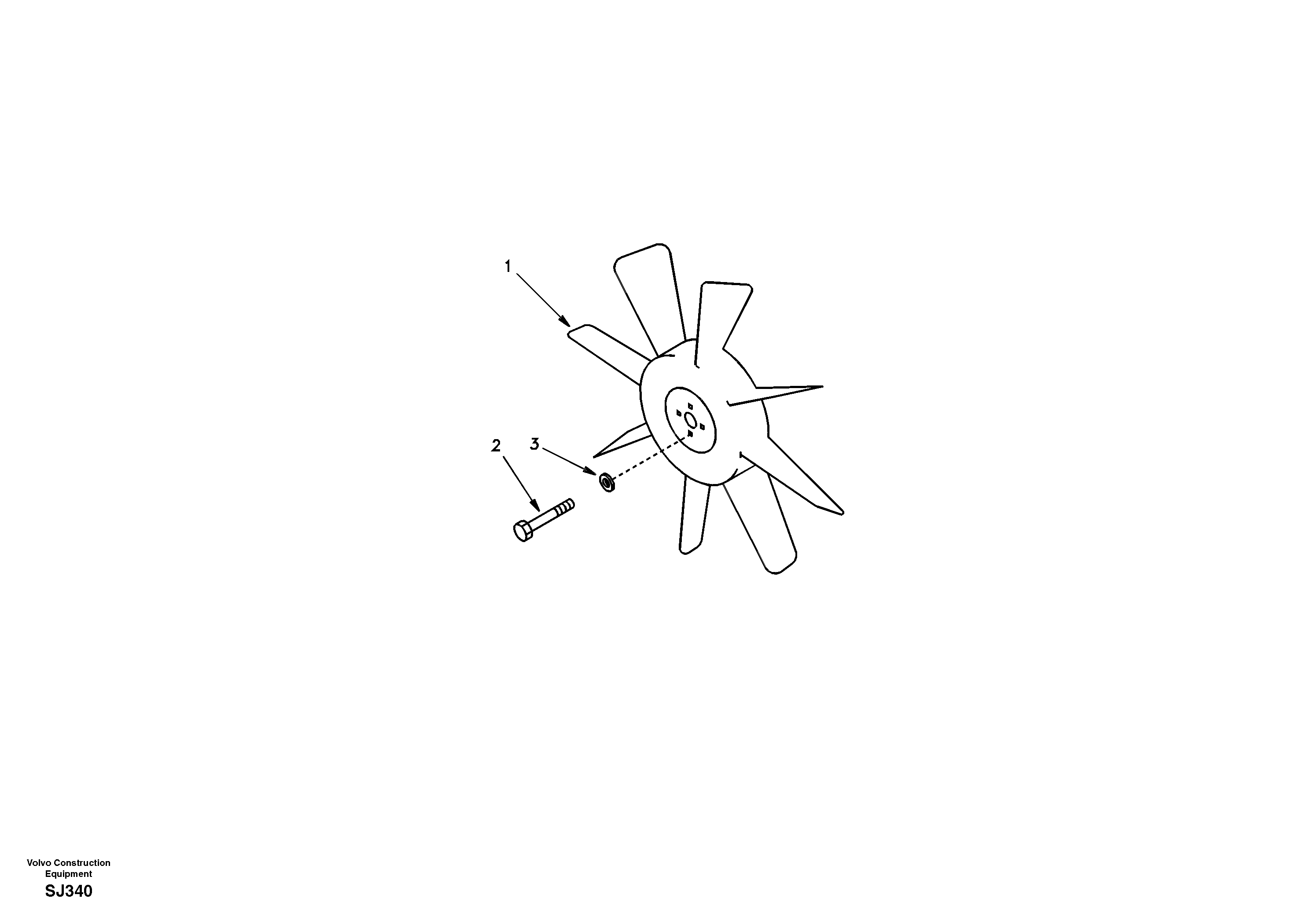 Fan SA1111-00210 VOLVO
