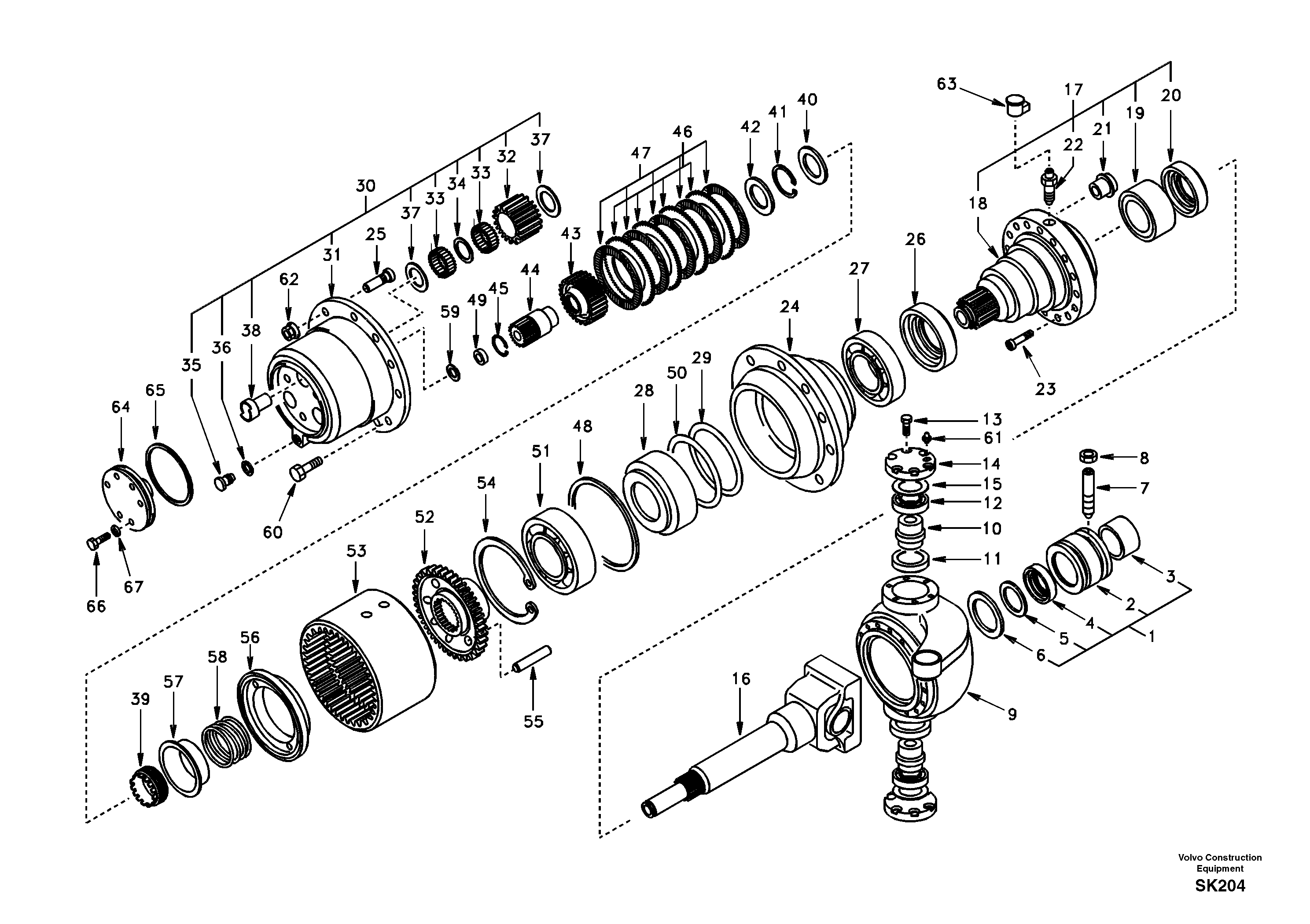 Hub SA7114-27600 VOLVO