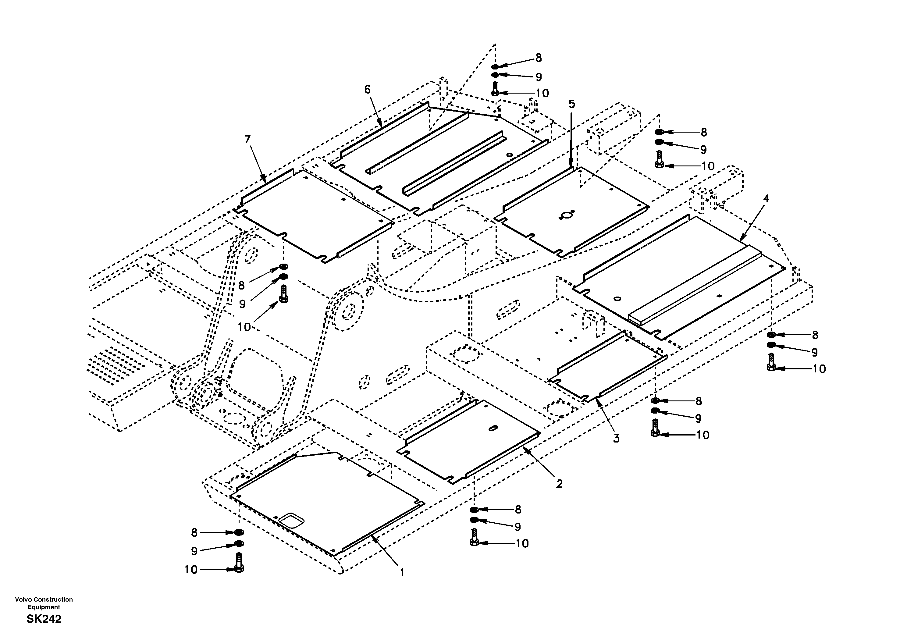 Cover SA1164-00243 VOLVO