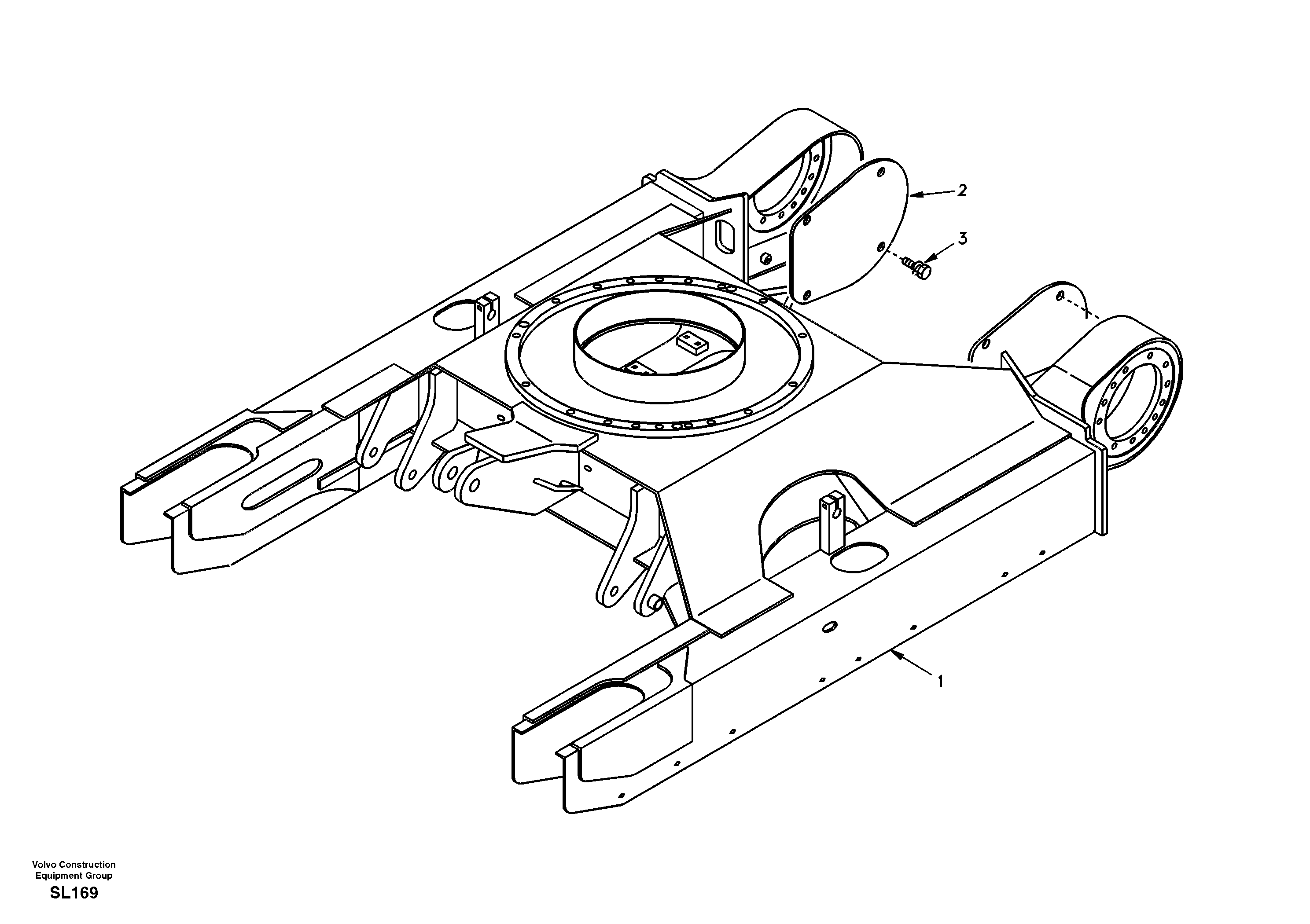 Frame VOE14503230 VOLVO