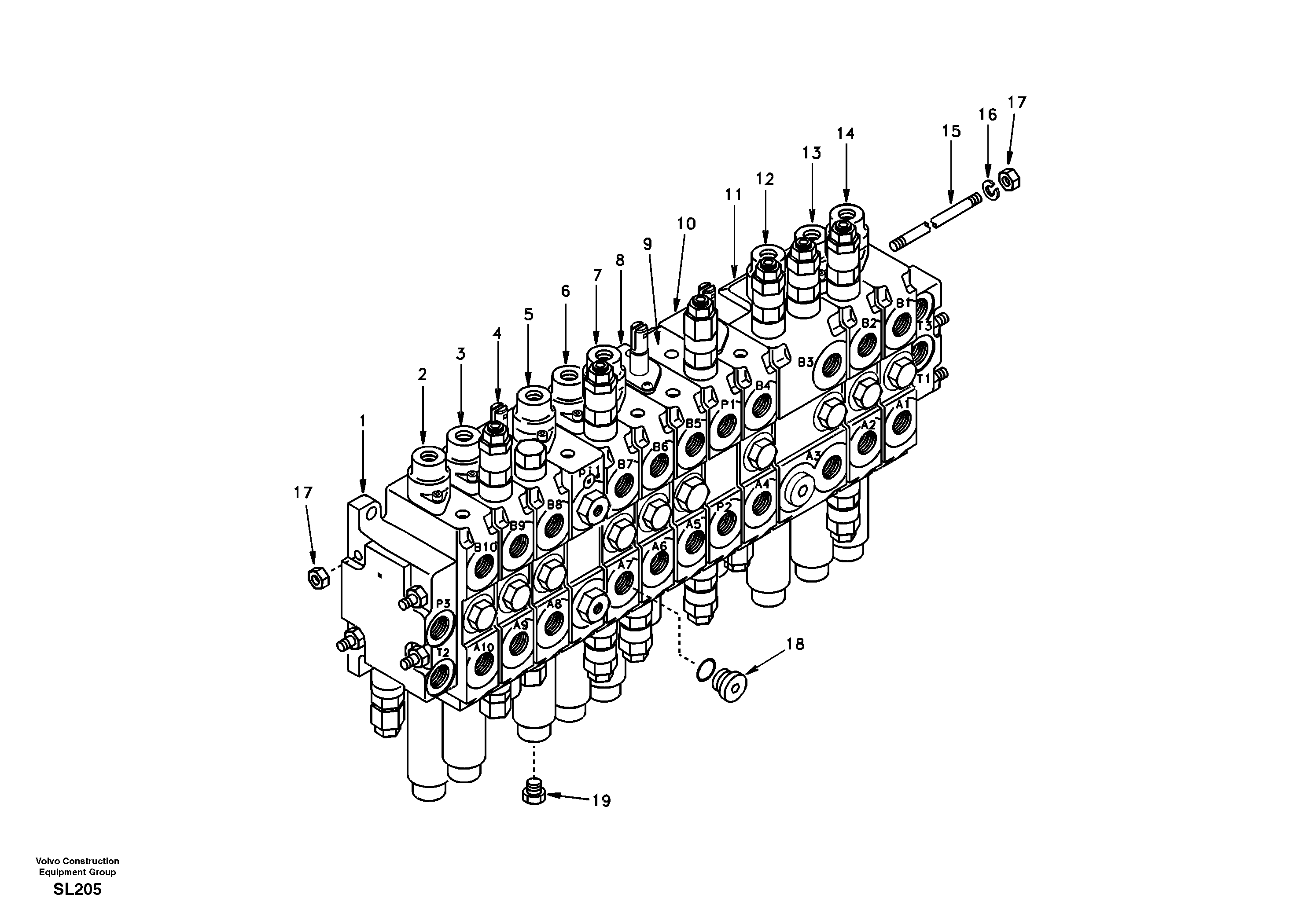 Приборы VOE14514639 VOLVO