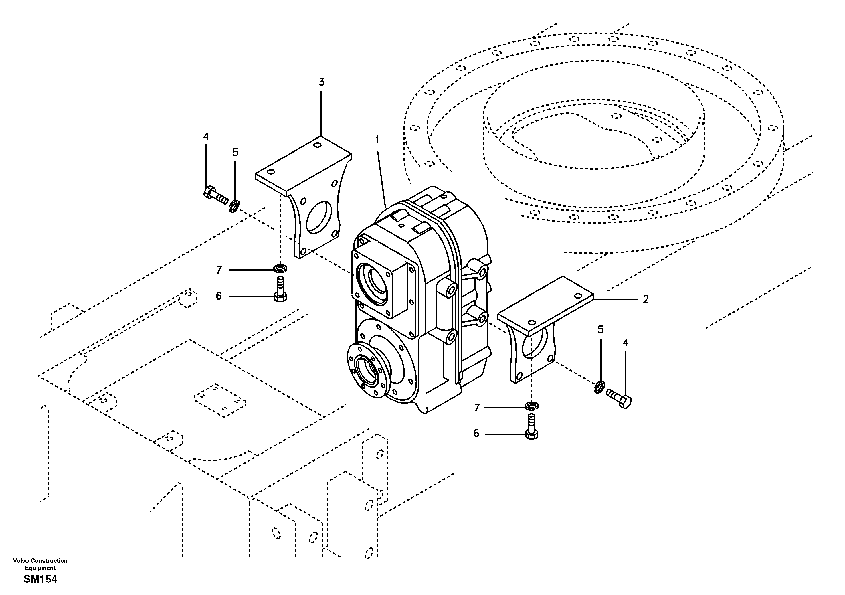 Gearbox SA1032-00120 VOLVO