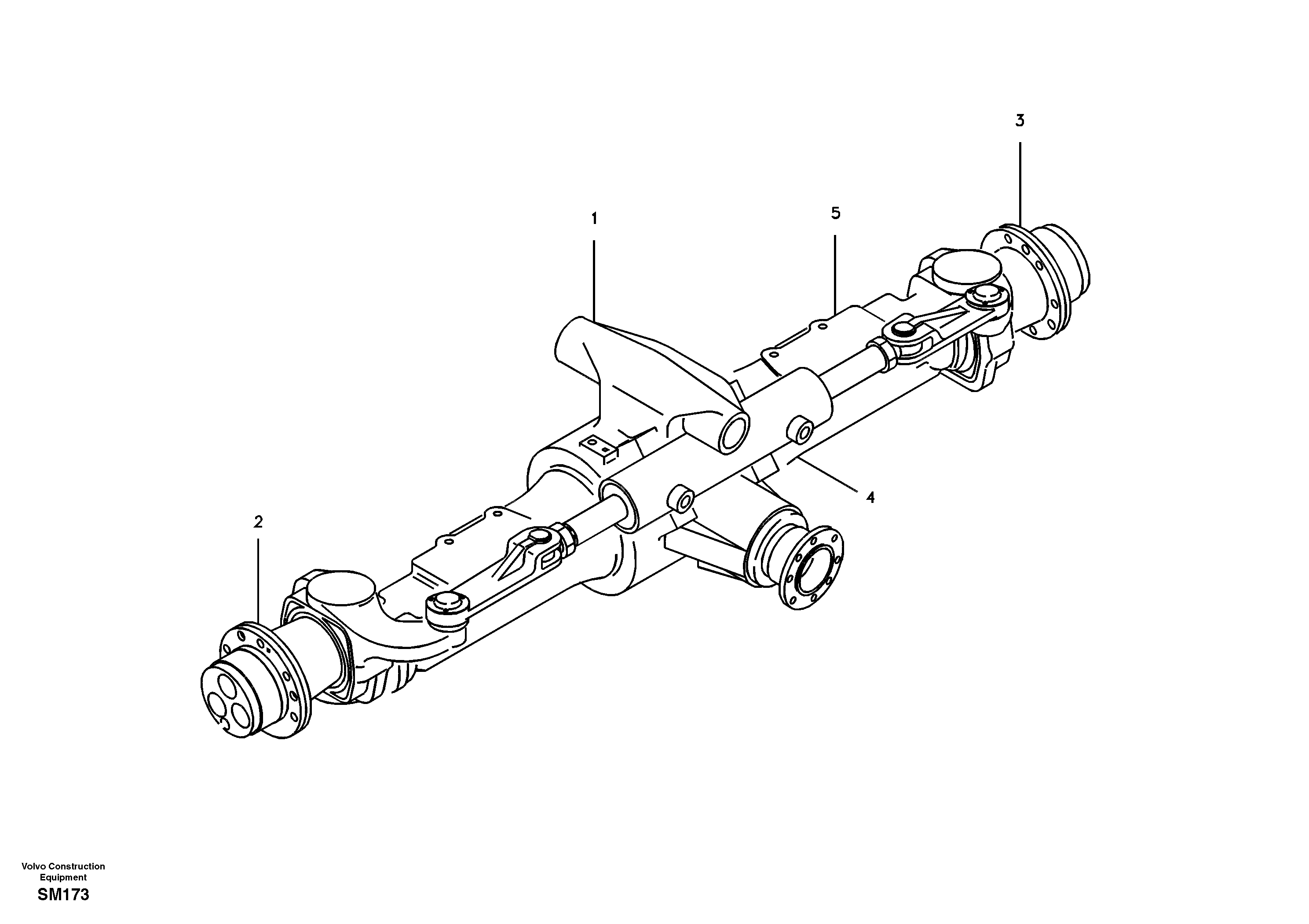 Differential SA/VOE14503988 VOLVO