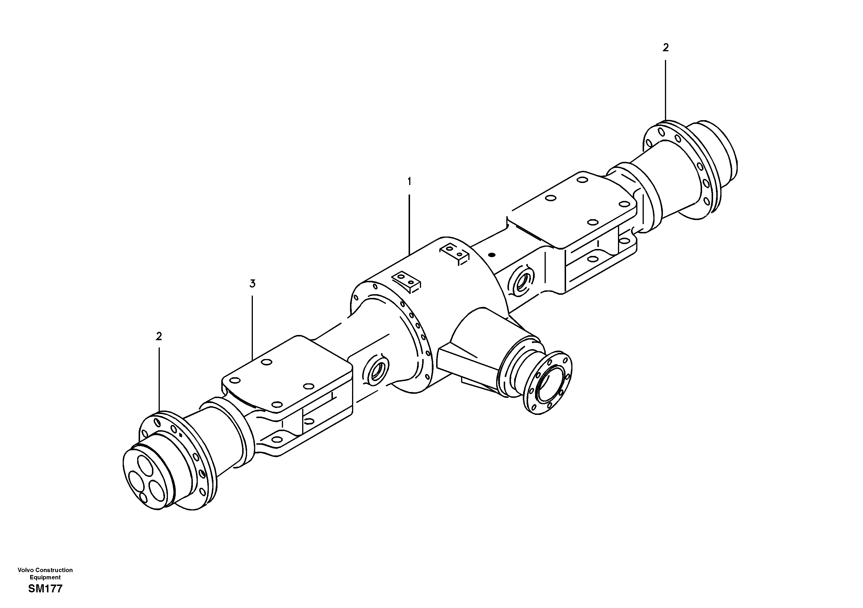 Differential SA/VOE14503926 VOLVO