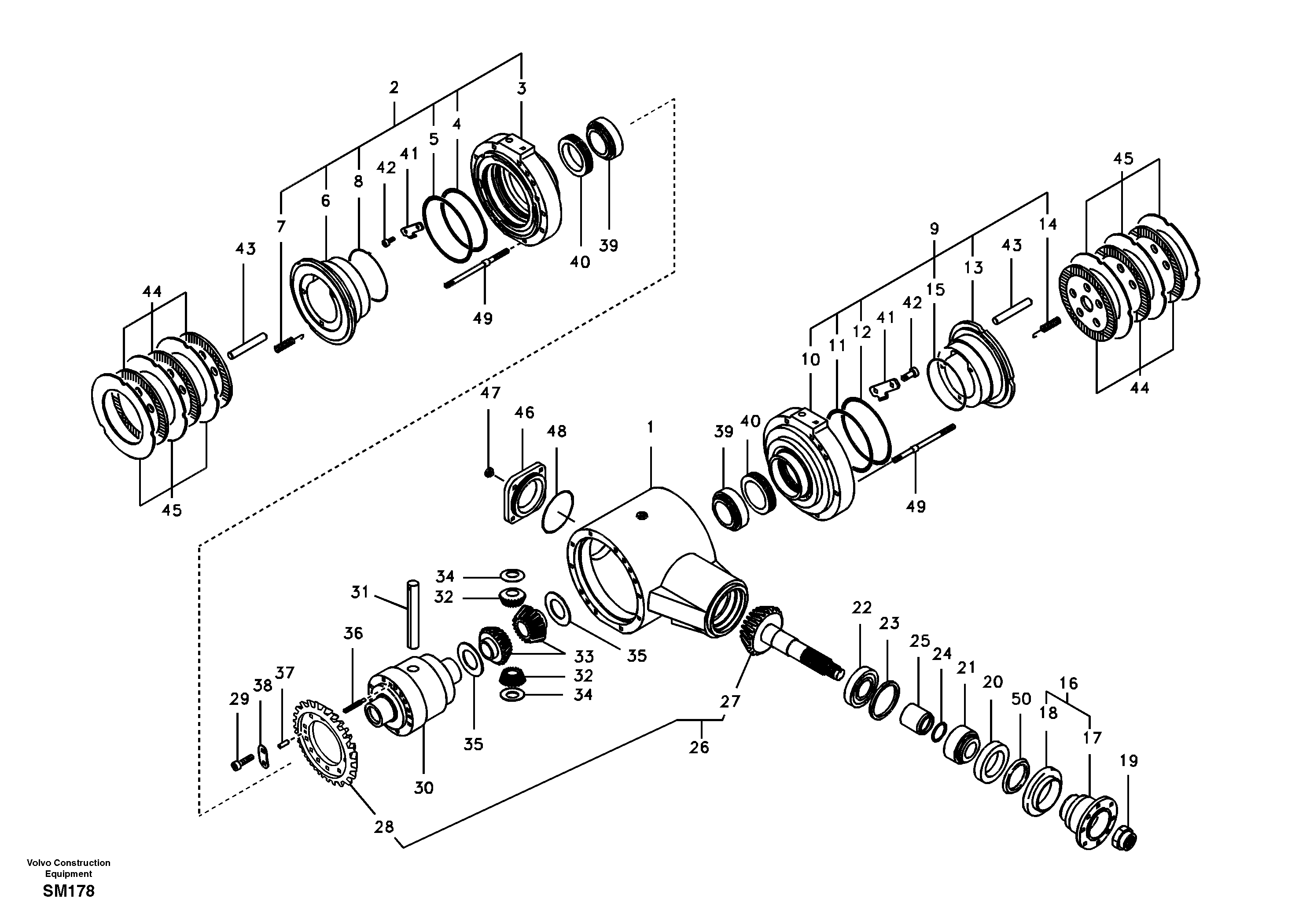 Flange VOE14515354 VOLVO