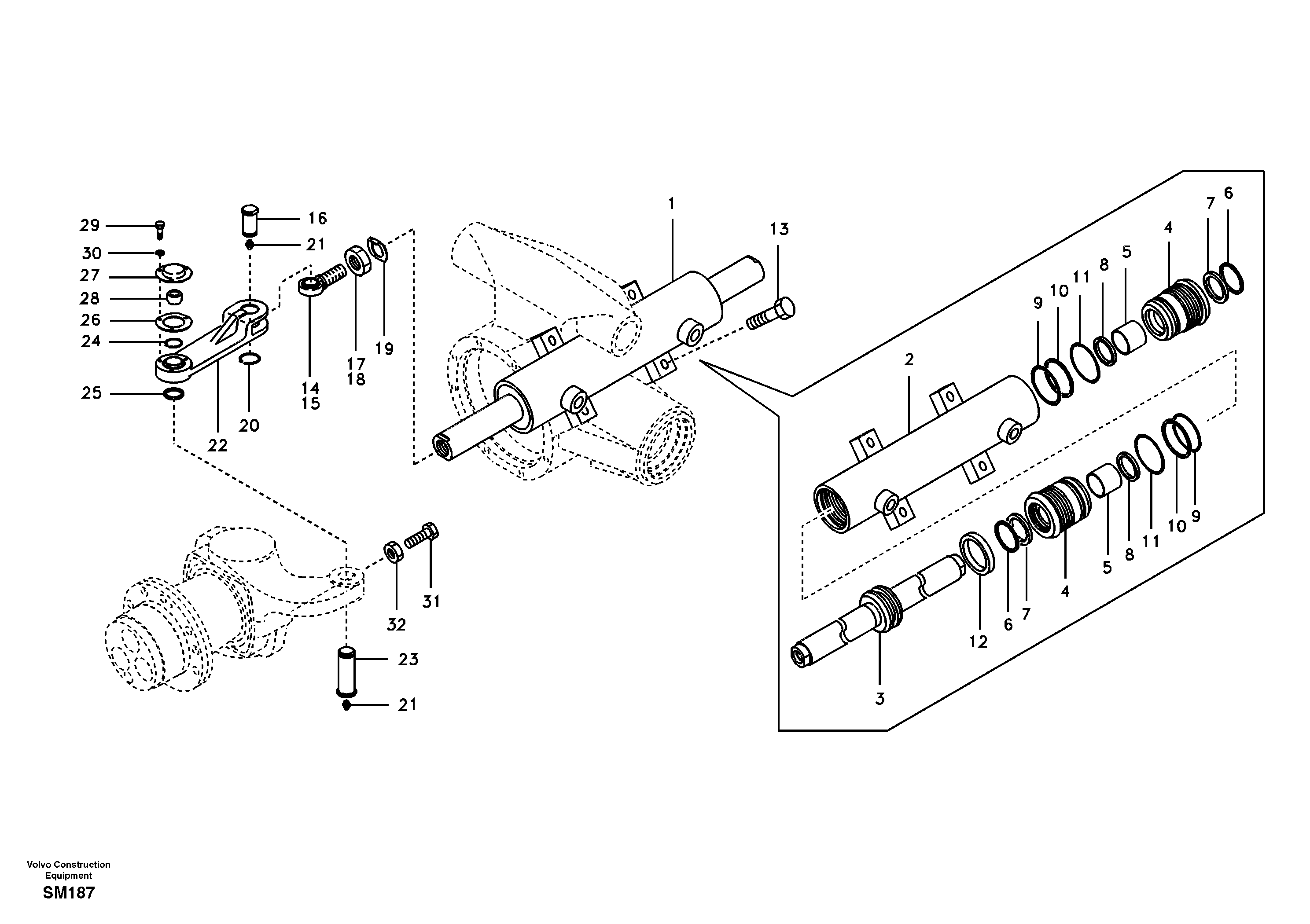 Stairs SA9611-04025 VOLVO