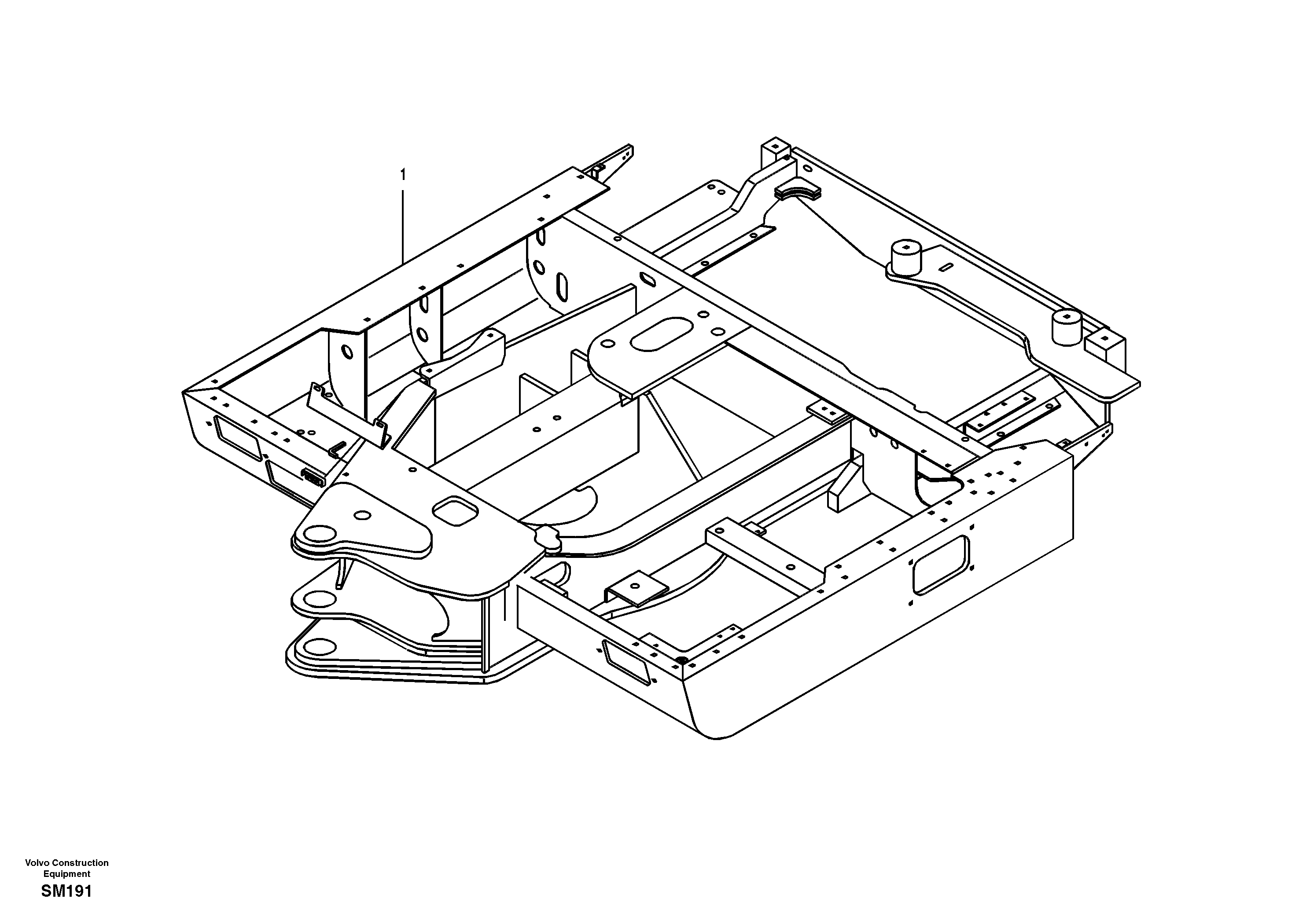 Frame VOE14511890 VOLVO