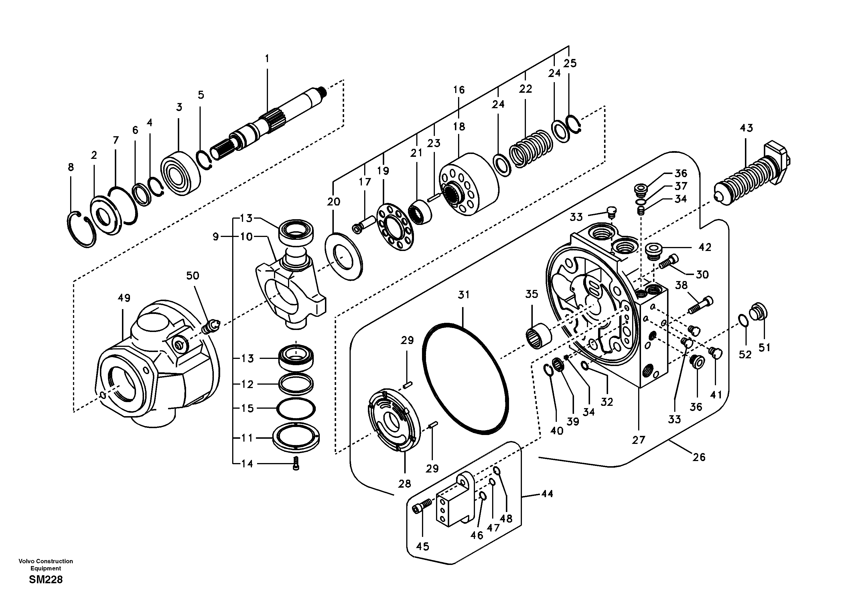 Gear Pump VOE14507782 VOLVO