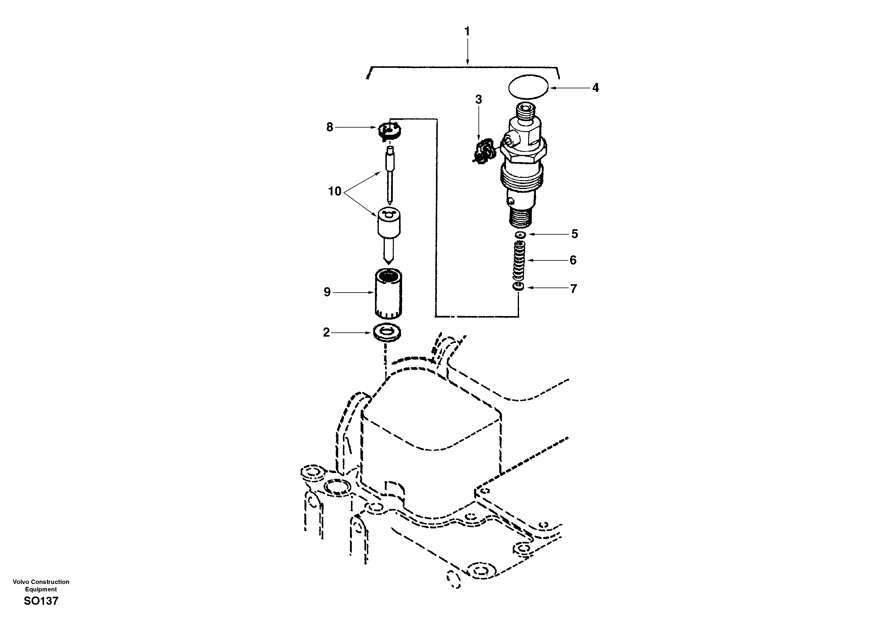 Stern Bearing SA3917946 VOLVO