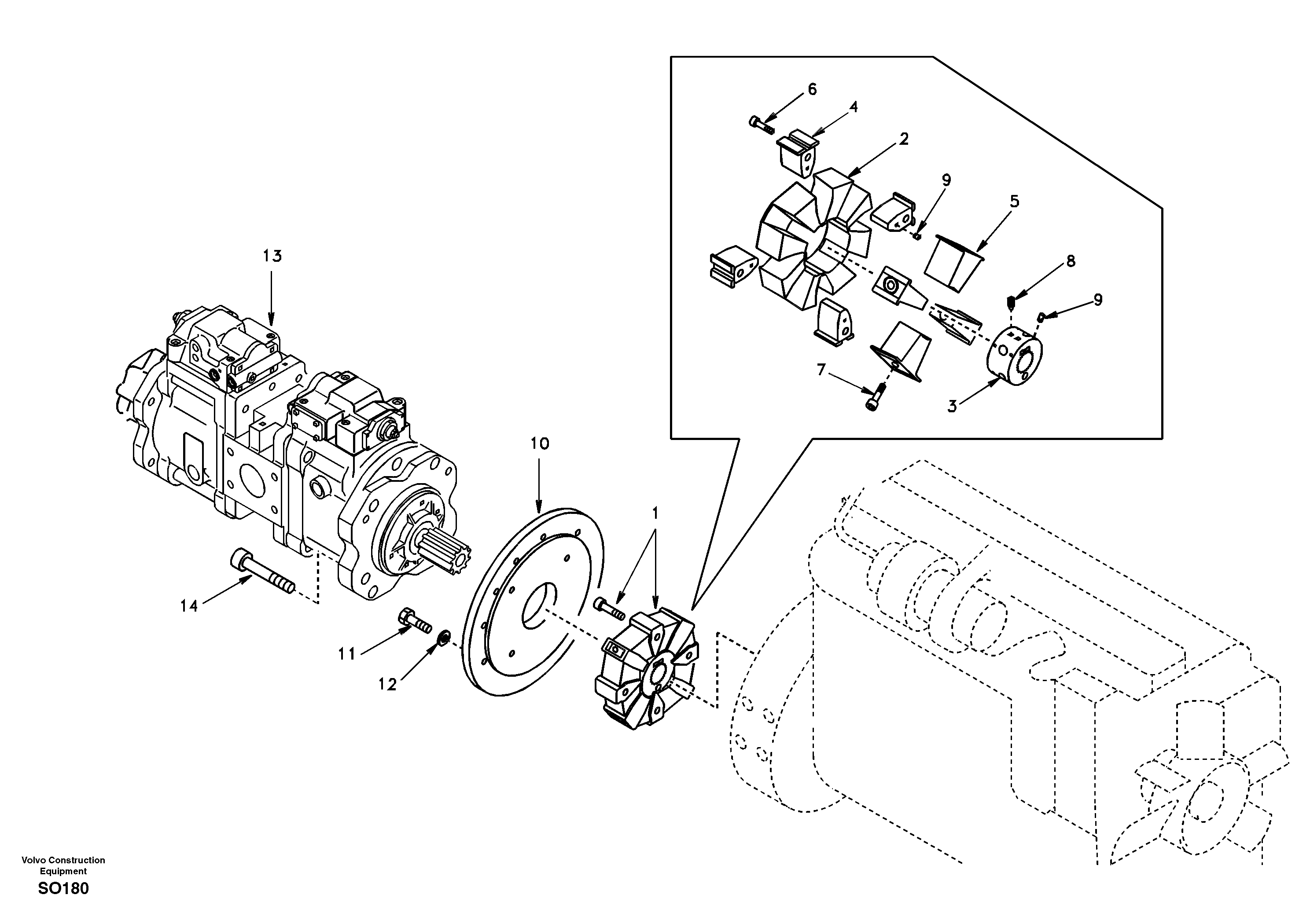 Coupling VOE14504746 VOLVO