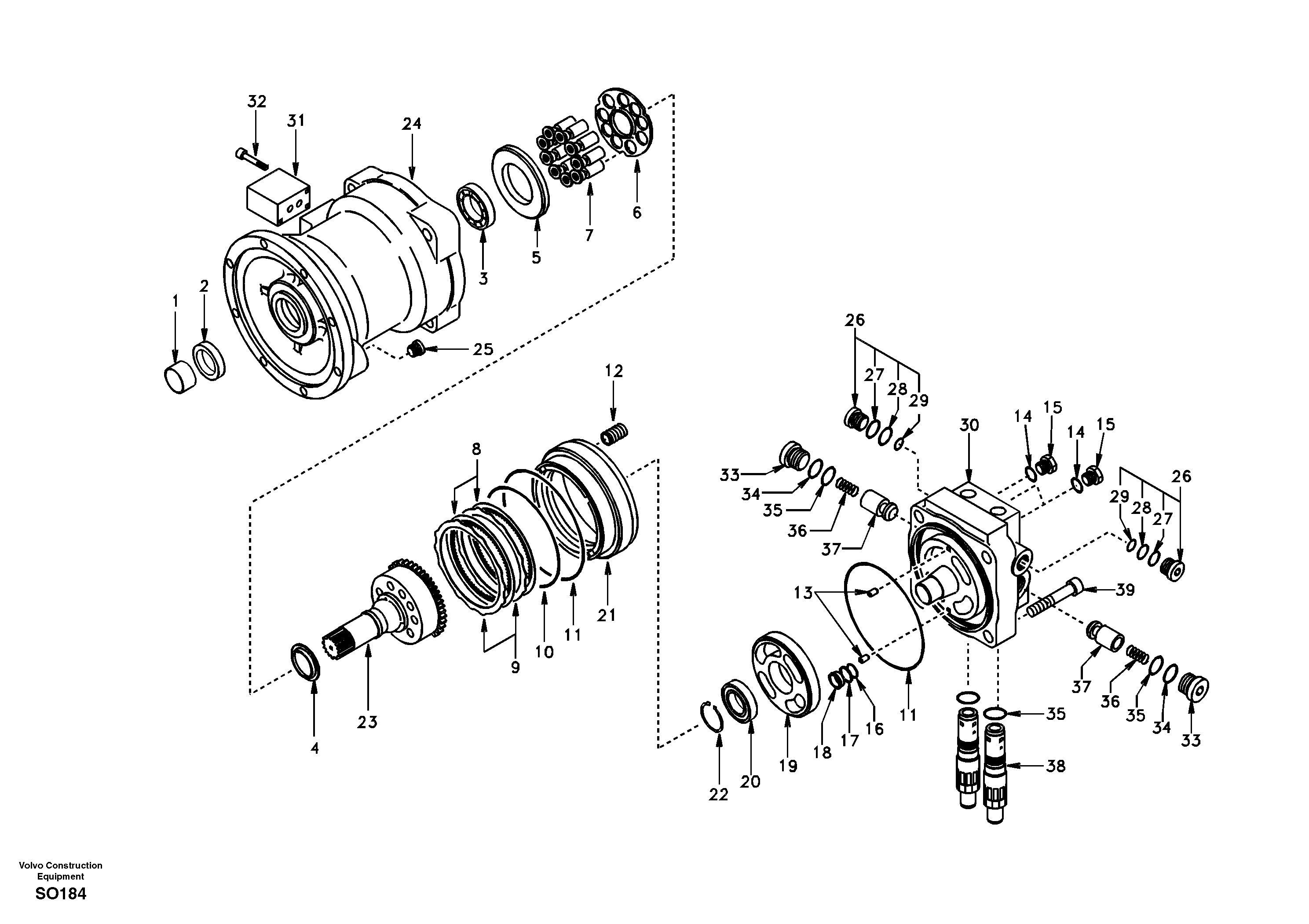 Piston SA8230-04130 VOLVO