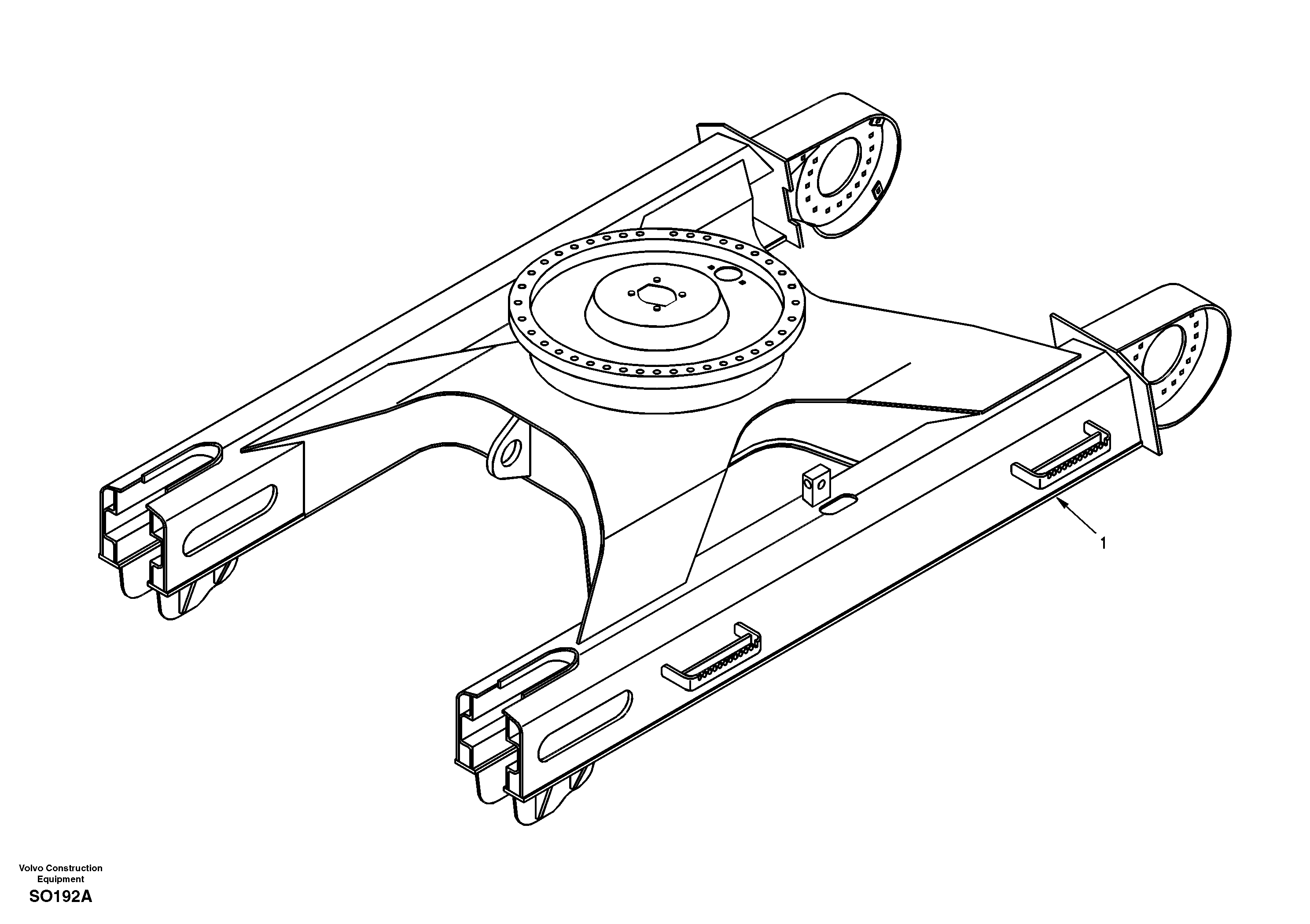 Frame VOE14504058 VOLVO