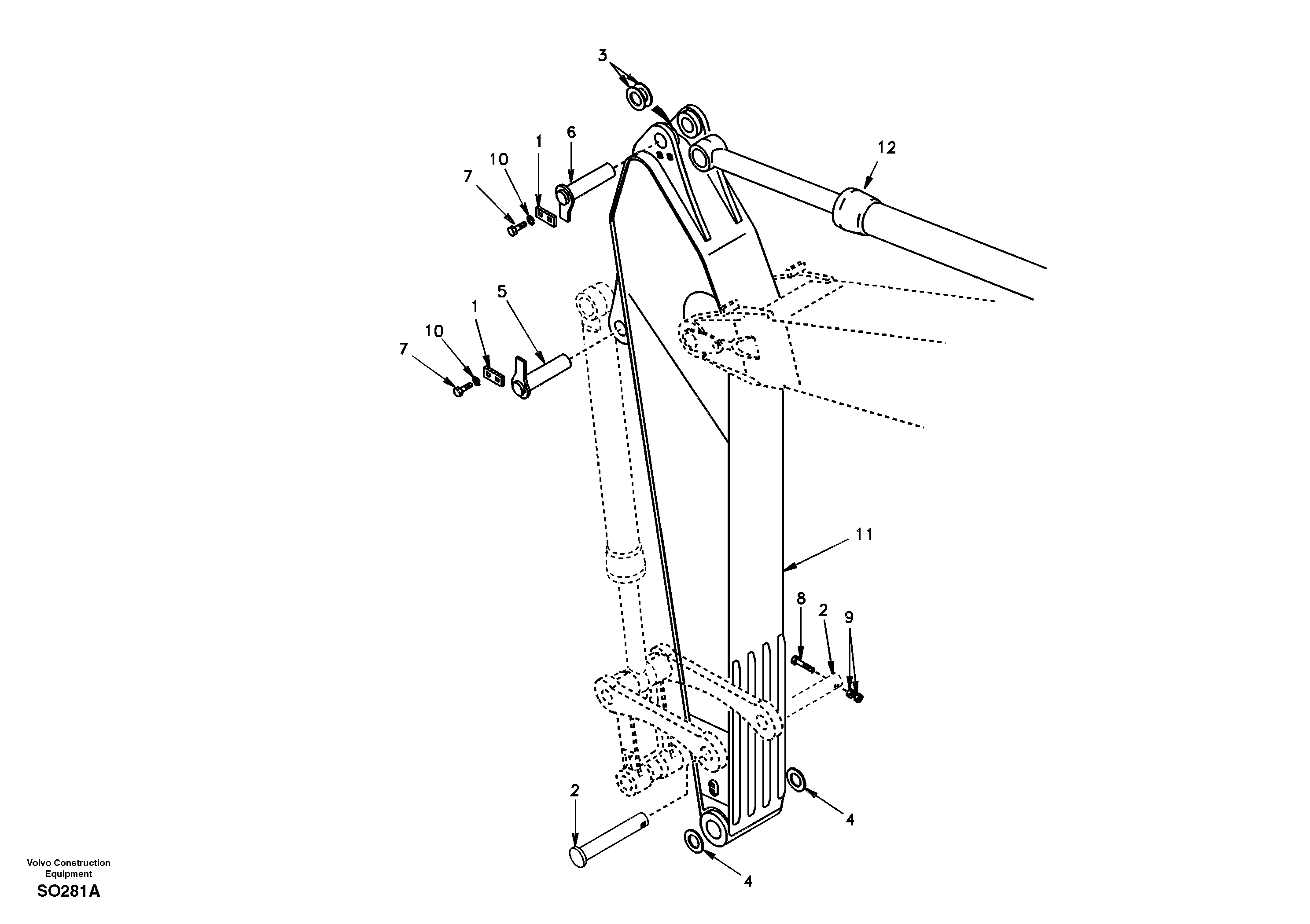 Arm VOE14510022 VOLVO