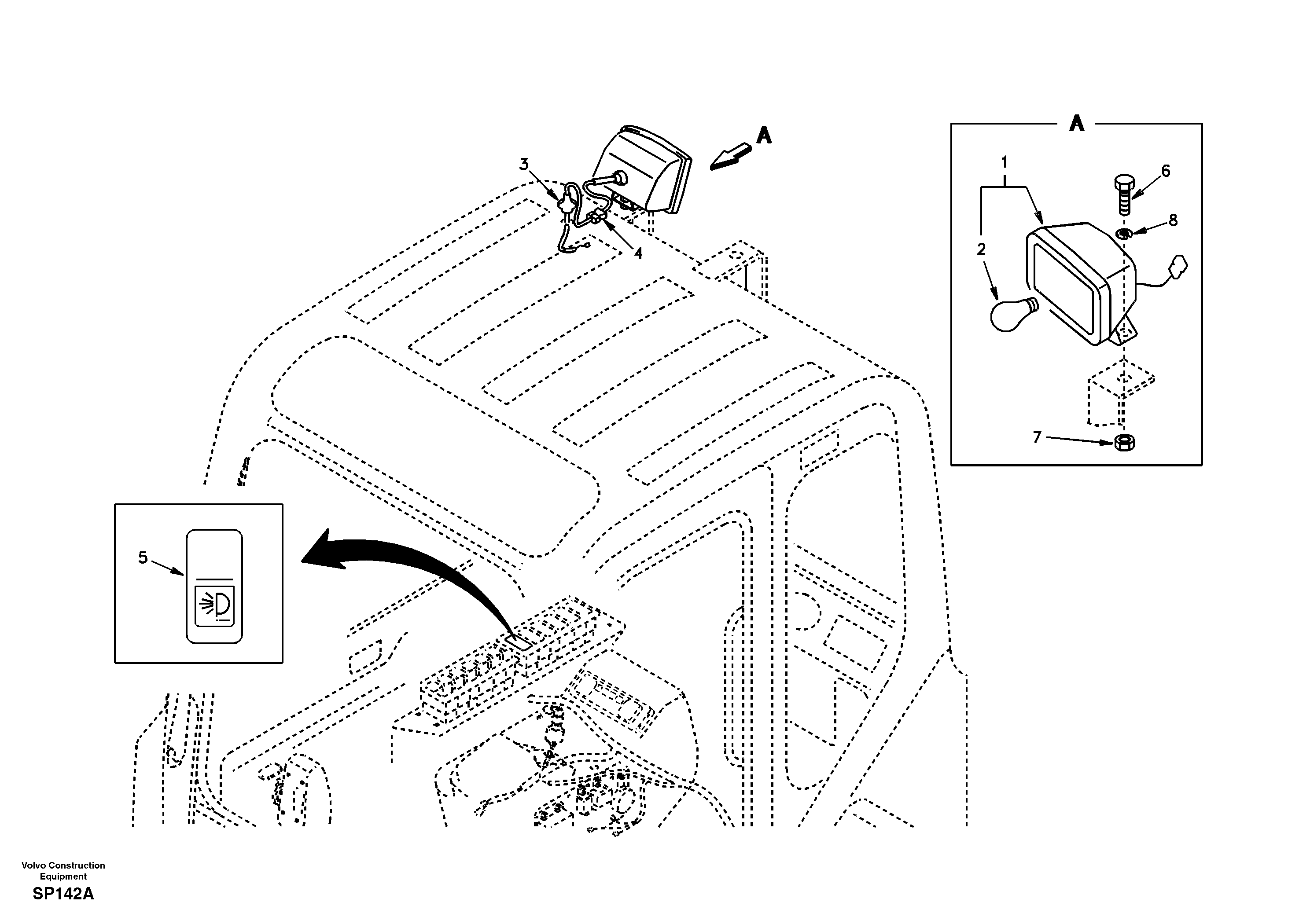 Cable harness VOE14504265 VOLVO
