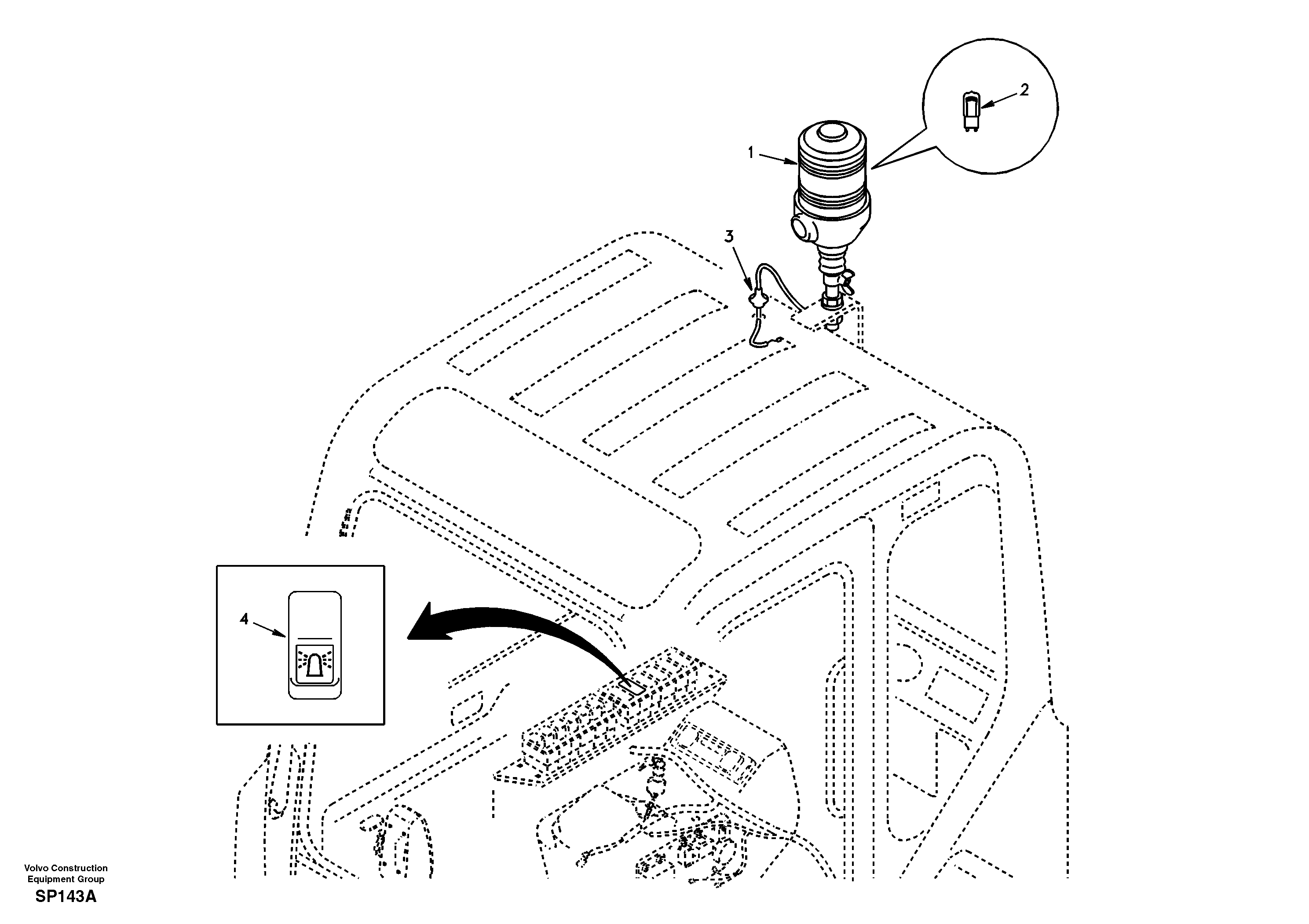 Cable harness RM/VOE14507735 VOLVO