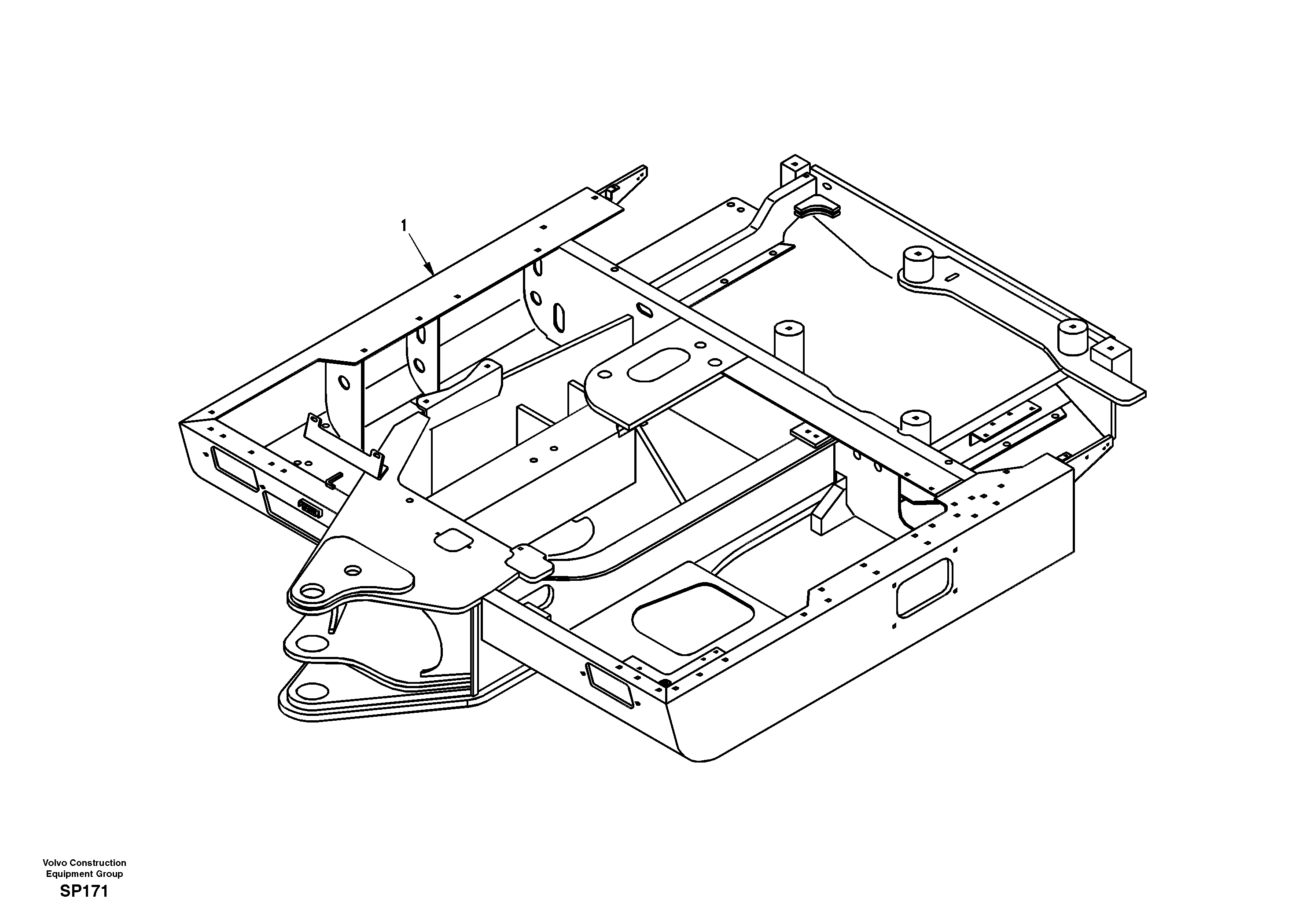 Frame VOE14511889 VOLVO