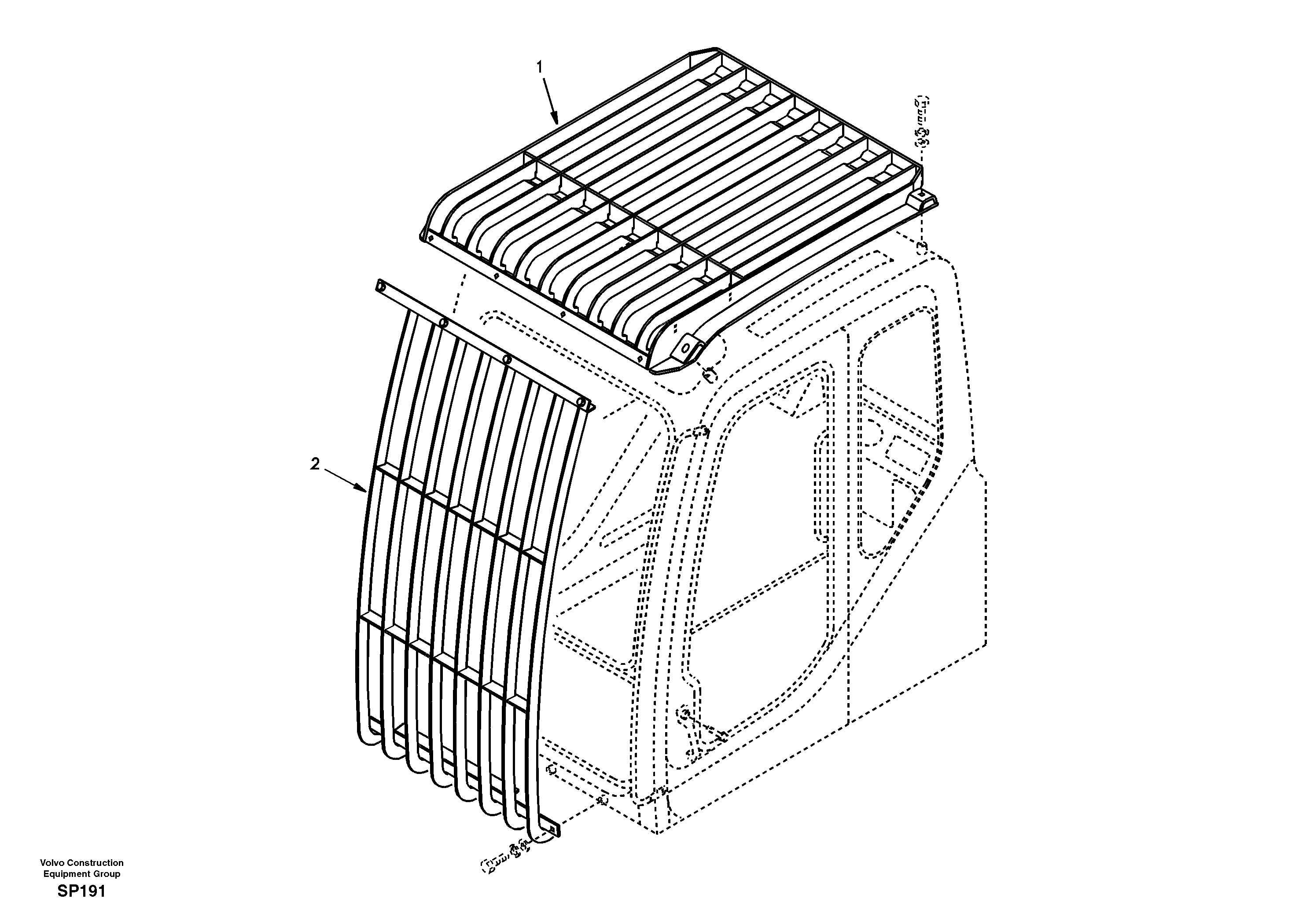 Guard VOE14509012 VOLVO