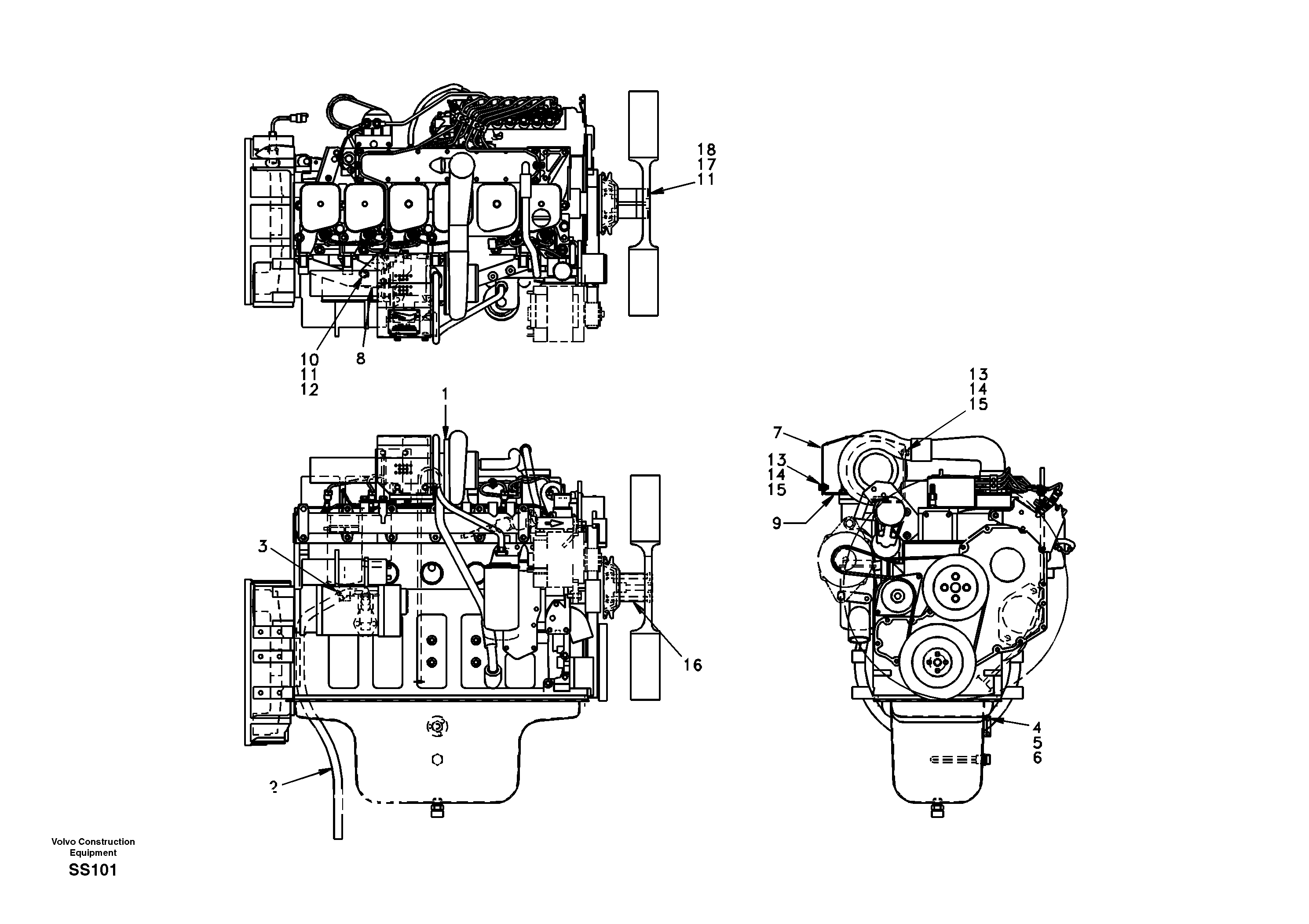 Screen SA1111-00231 VOLVO