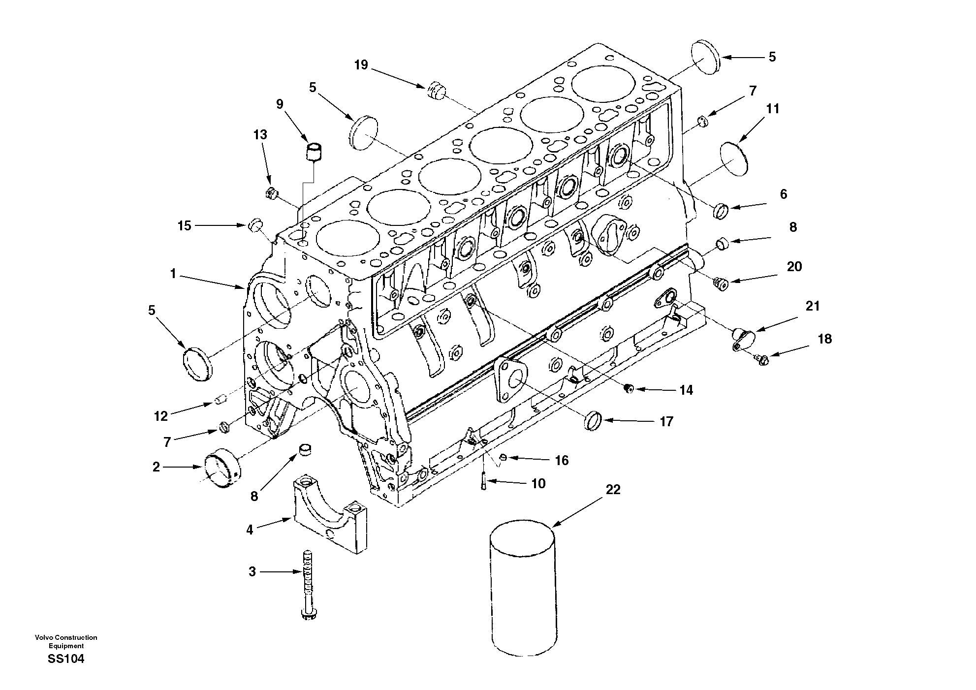 Block SA3935932 VOLVO