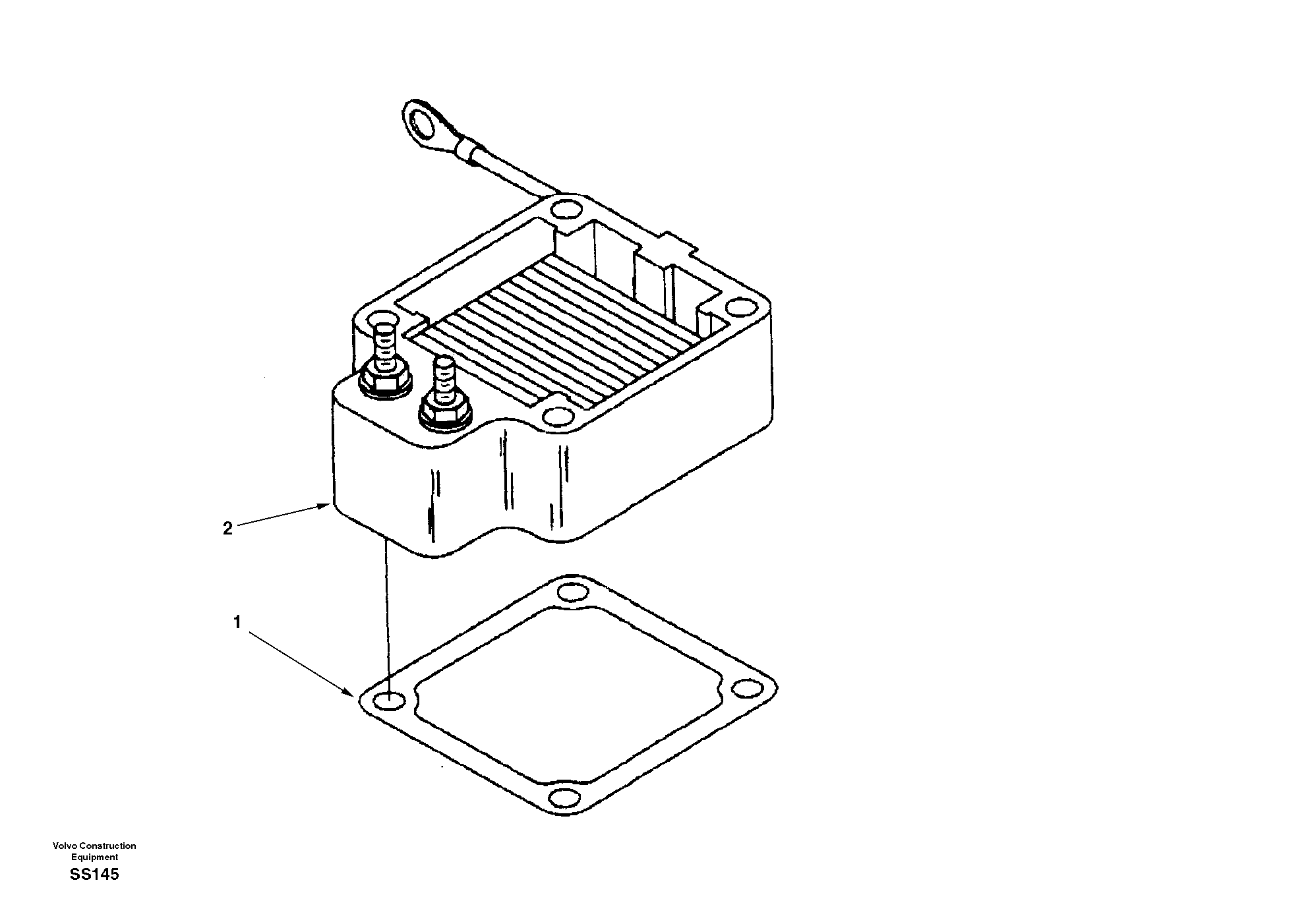 Heater SA3929015 VOLVO