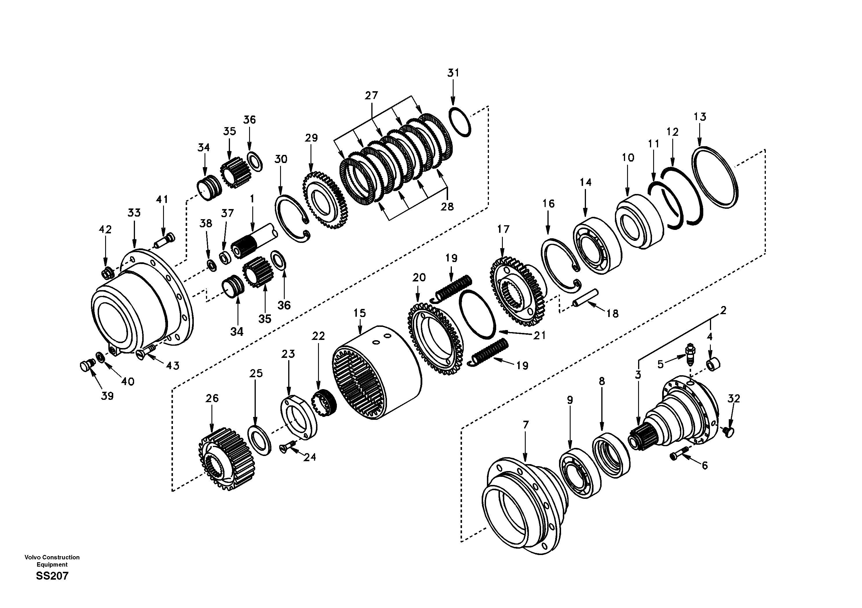 Base Plate SA7116-18360 VOLVO