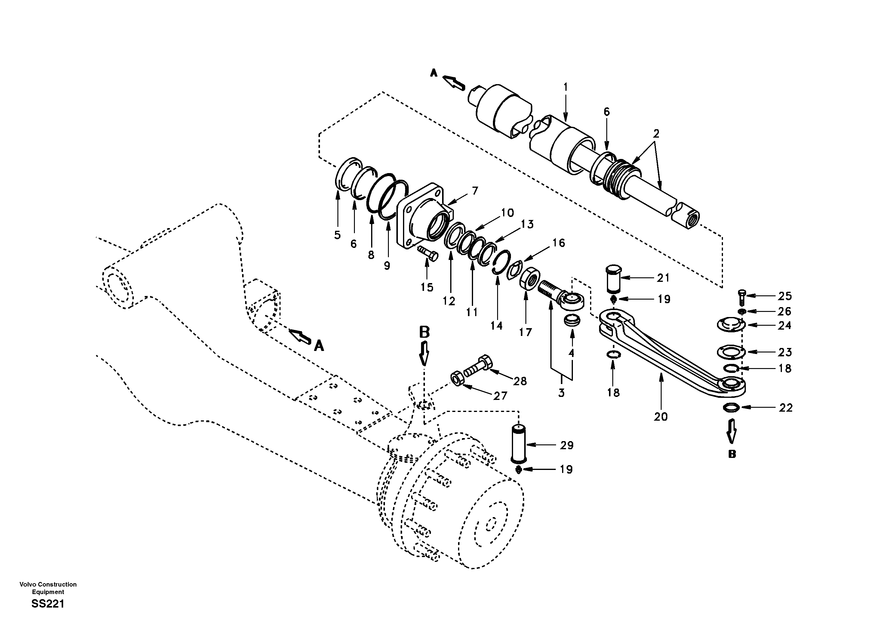 Sealing Kit SA8148-11060 VOLVO