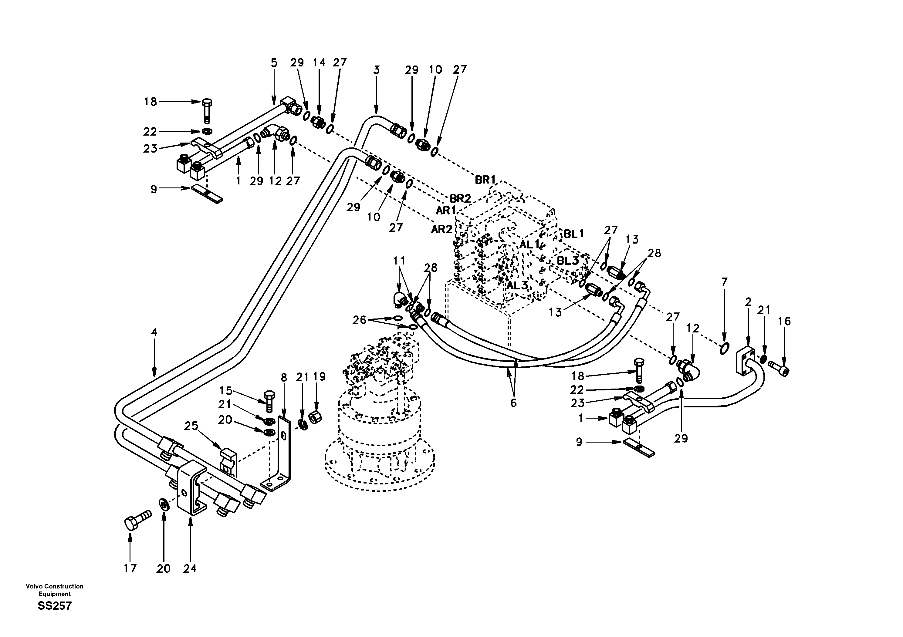 Pipe SA1142-01902 VOLVO
