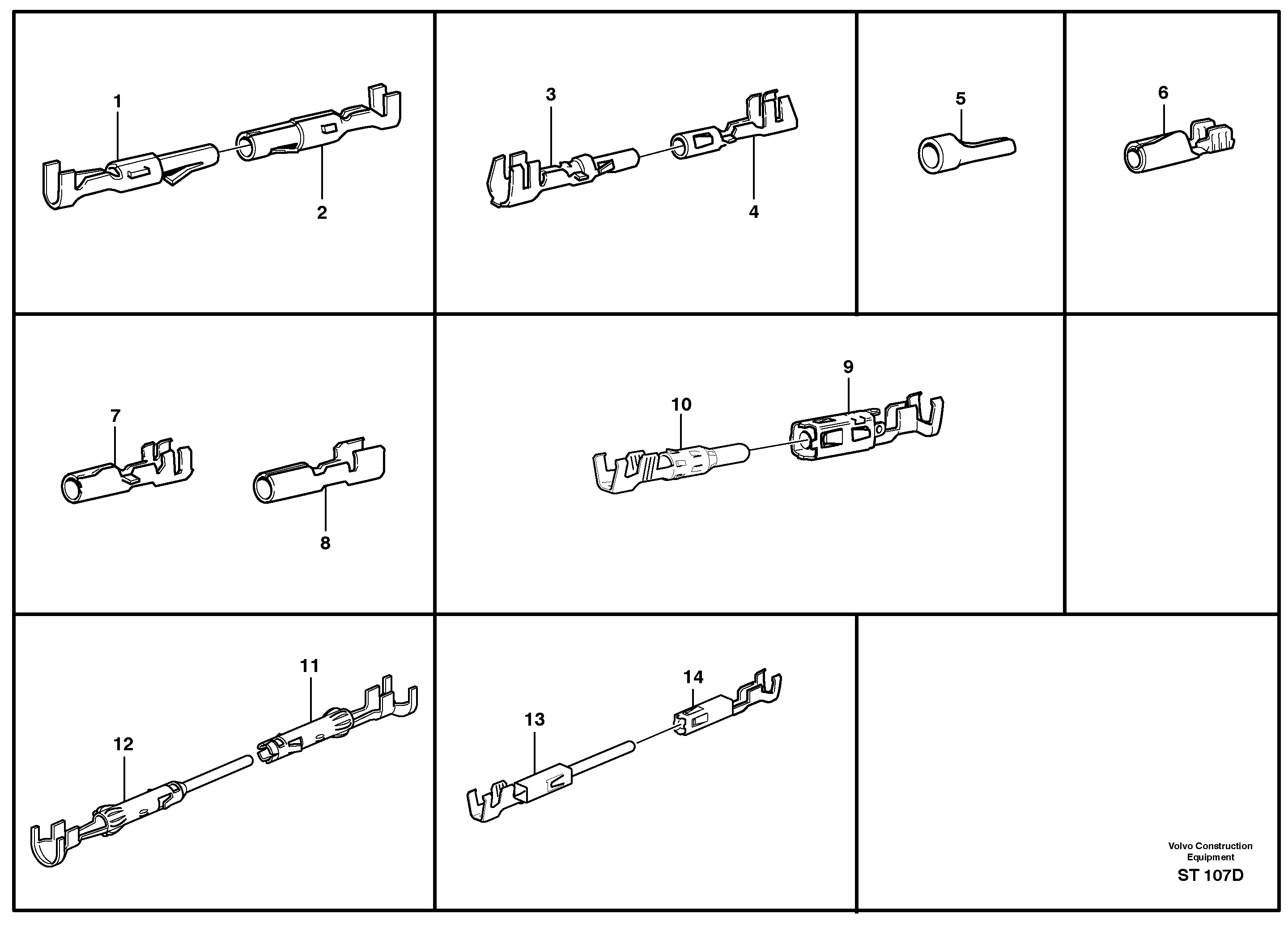 Support Section VOE946038 VOLVO