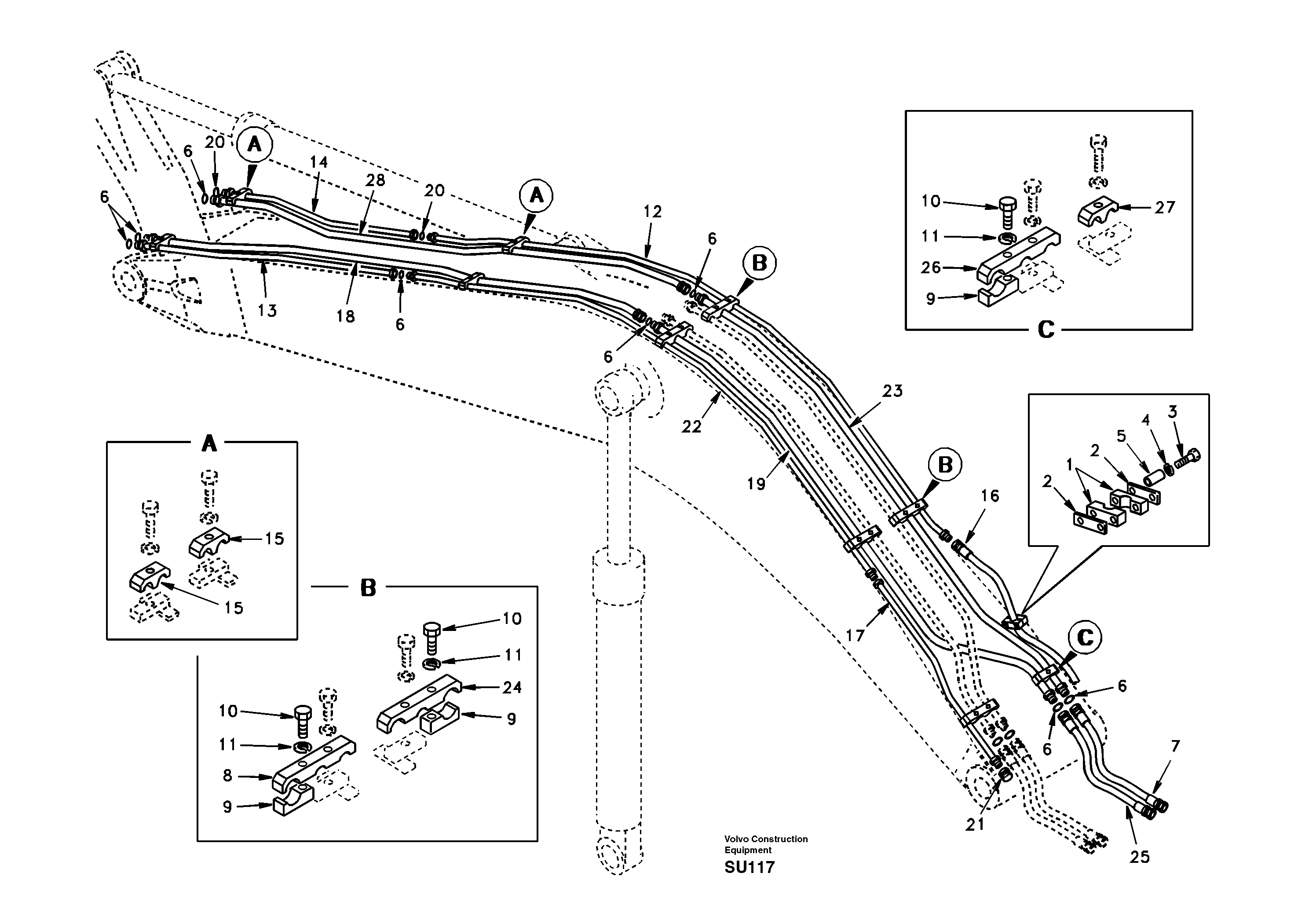 Hose SA9401-06636 VOLVO