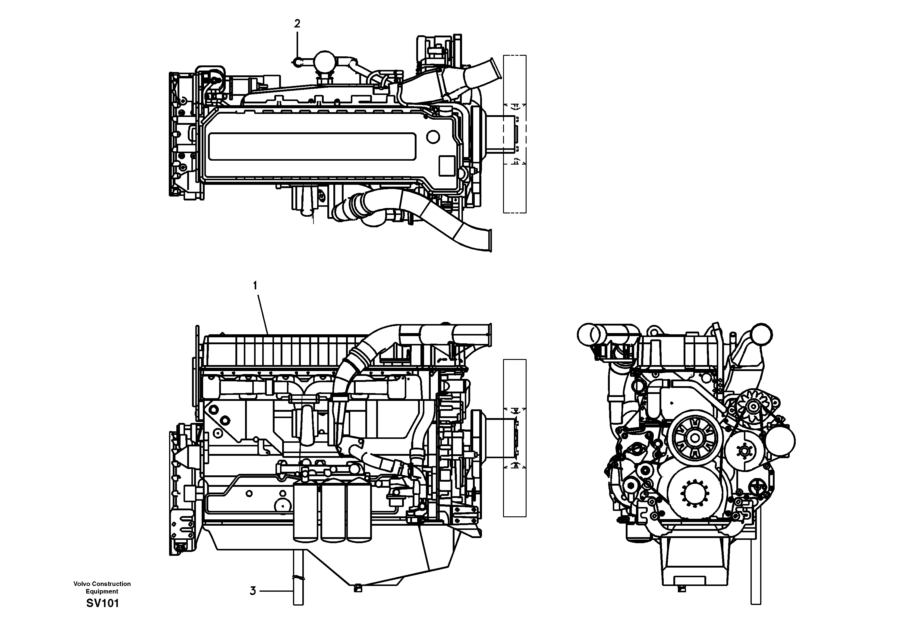 Hose SA9961-13508 VOLVO