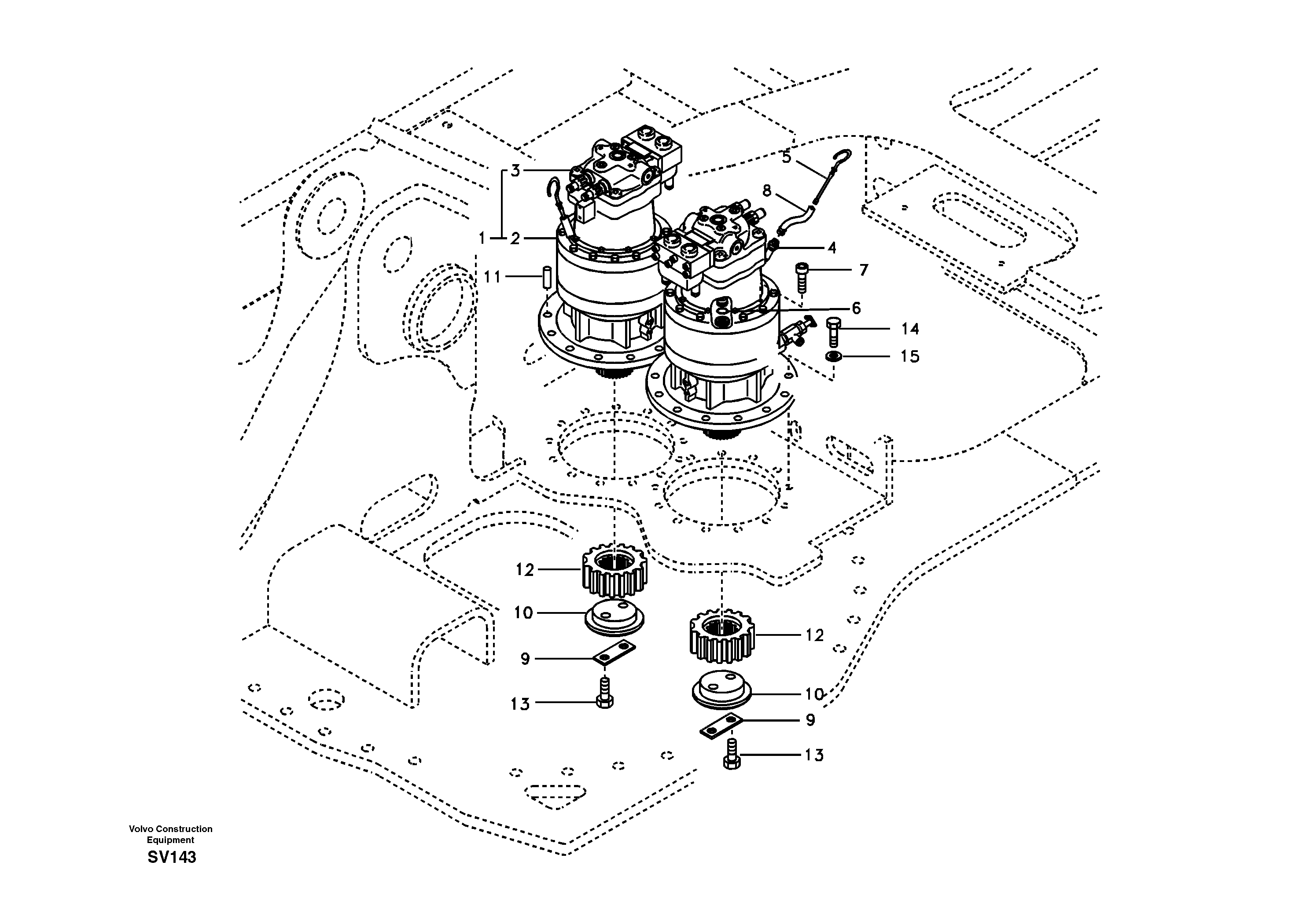 Drive Unit VOE14528622 VOLVO