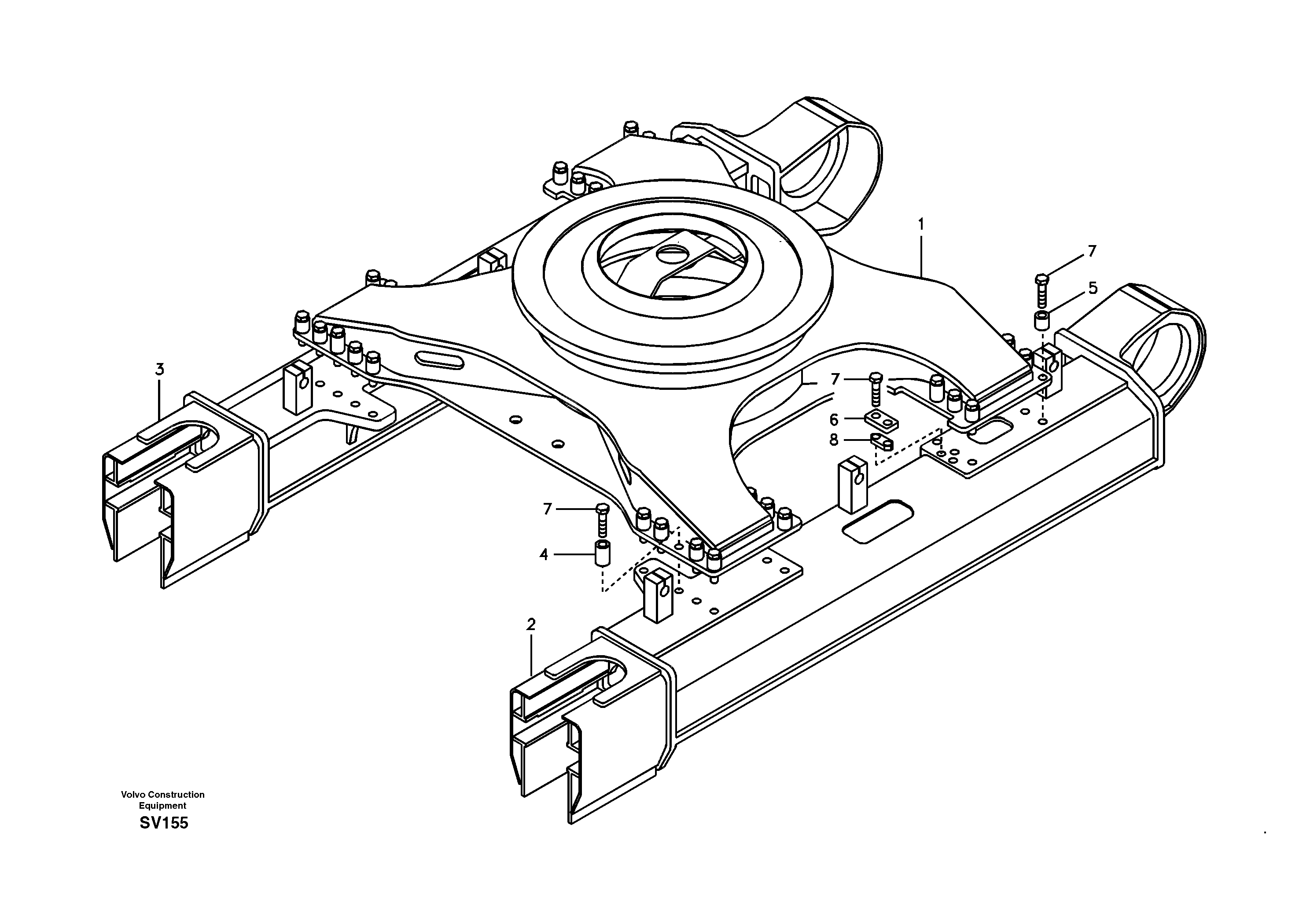 Frame VOE14507585 VOLVO
