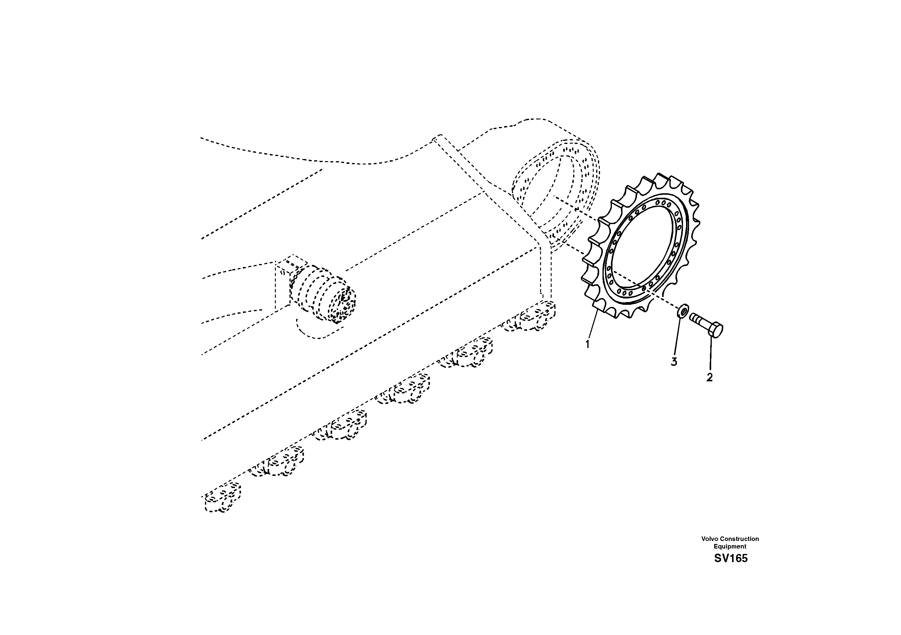 Retaining Strap VOE14532318 VOLVO