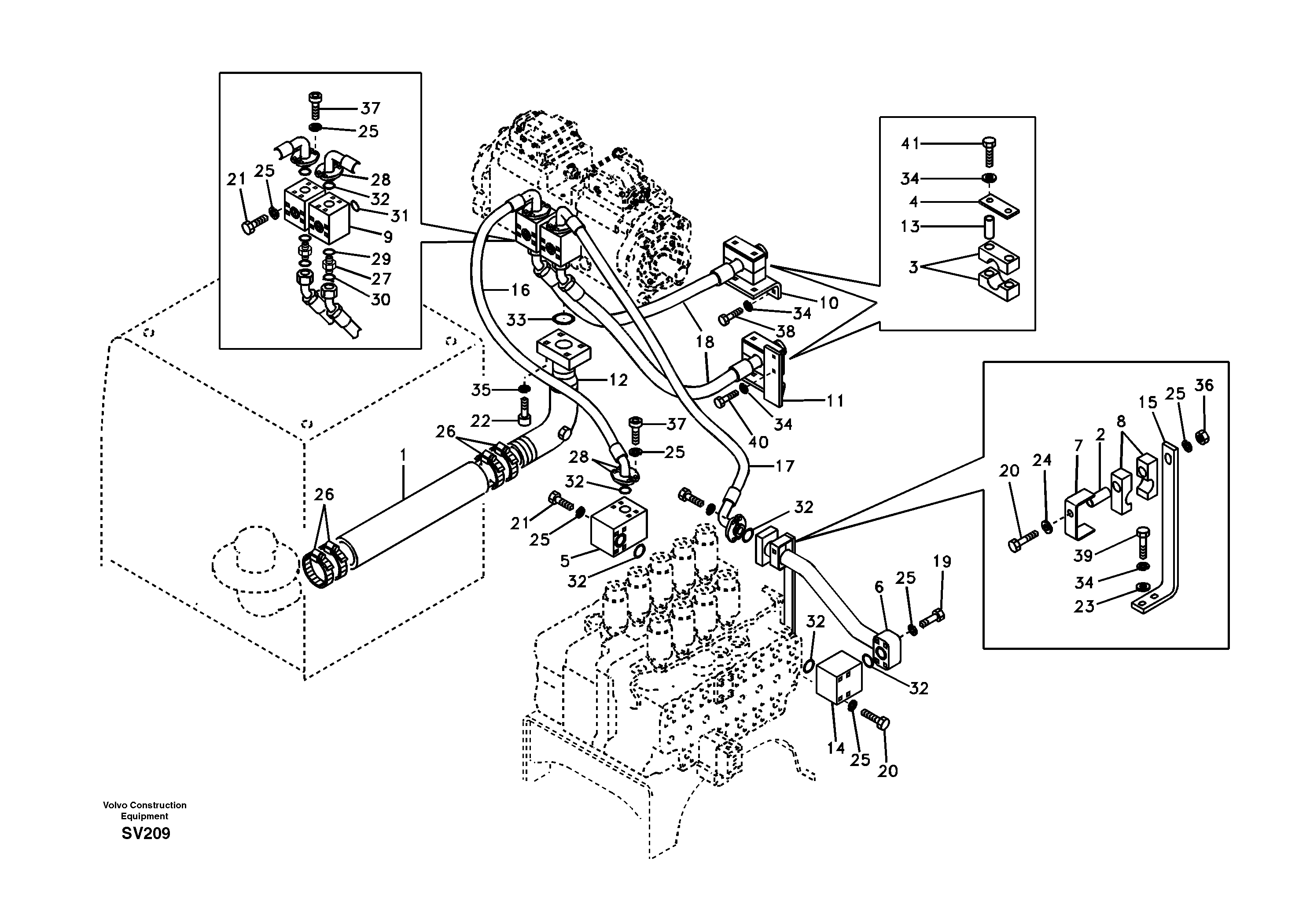 Pipe VOE14507876 VOLVO