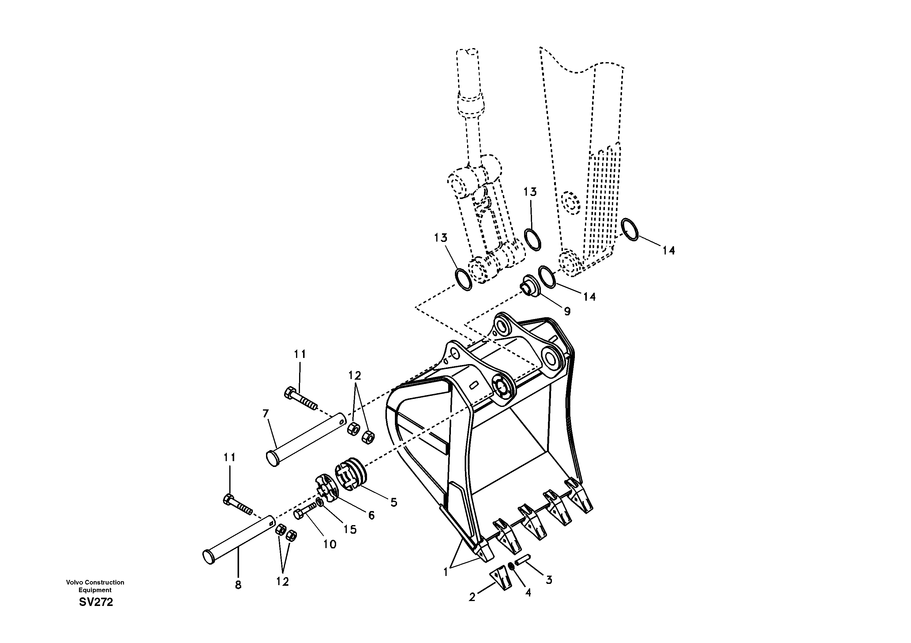 Cutting edge VOE14559748 VOLVO