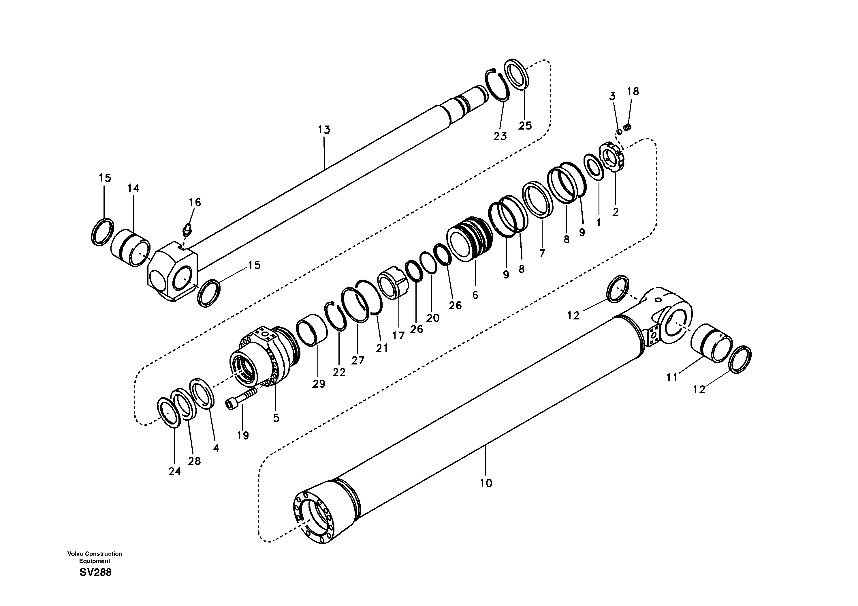 Piston VOE14503565 VOLVO