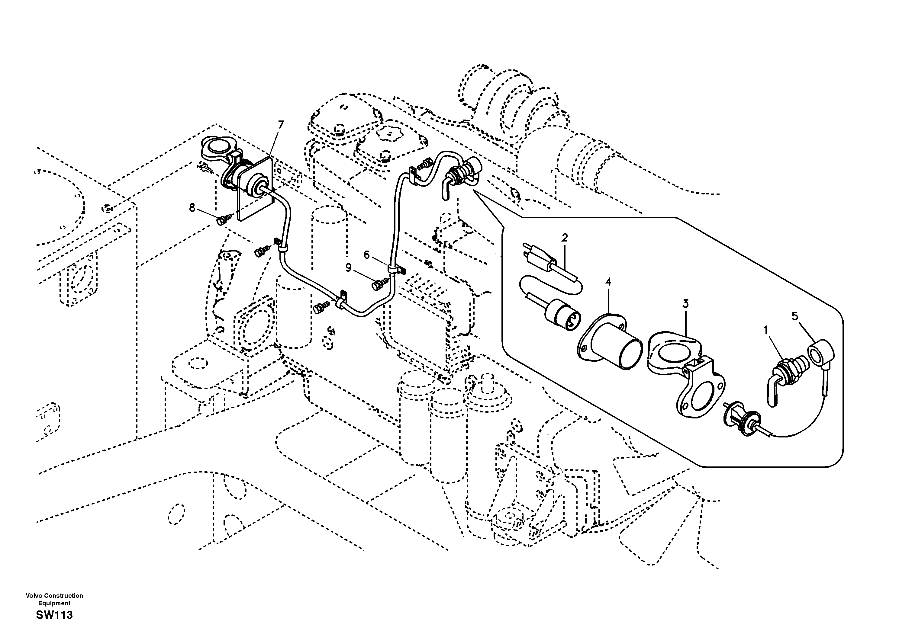Heater VOE14517843 VOLVO