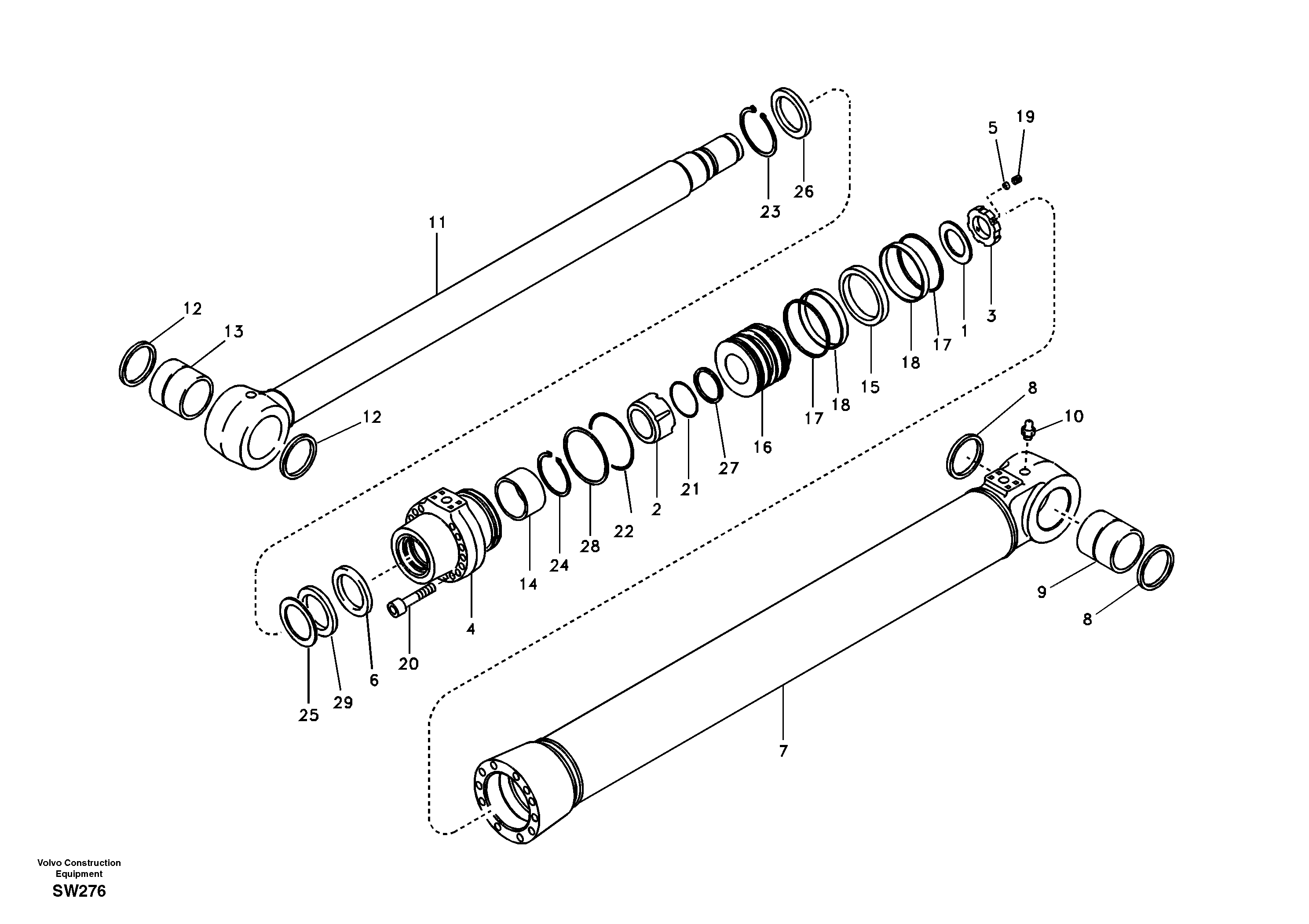 Seal VOE14502915 VOLVO