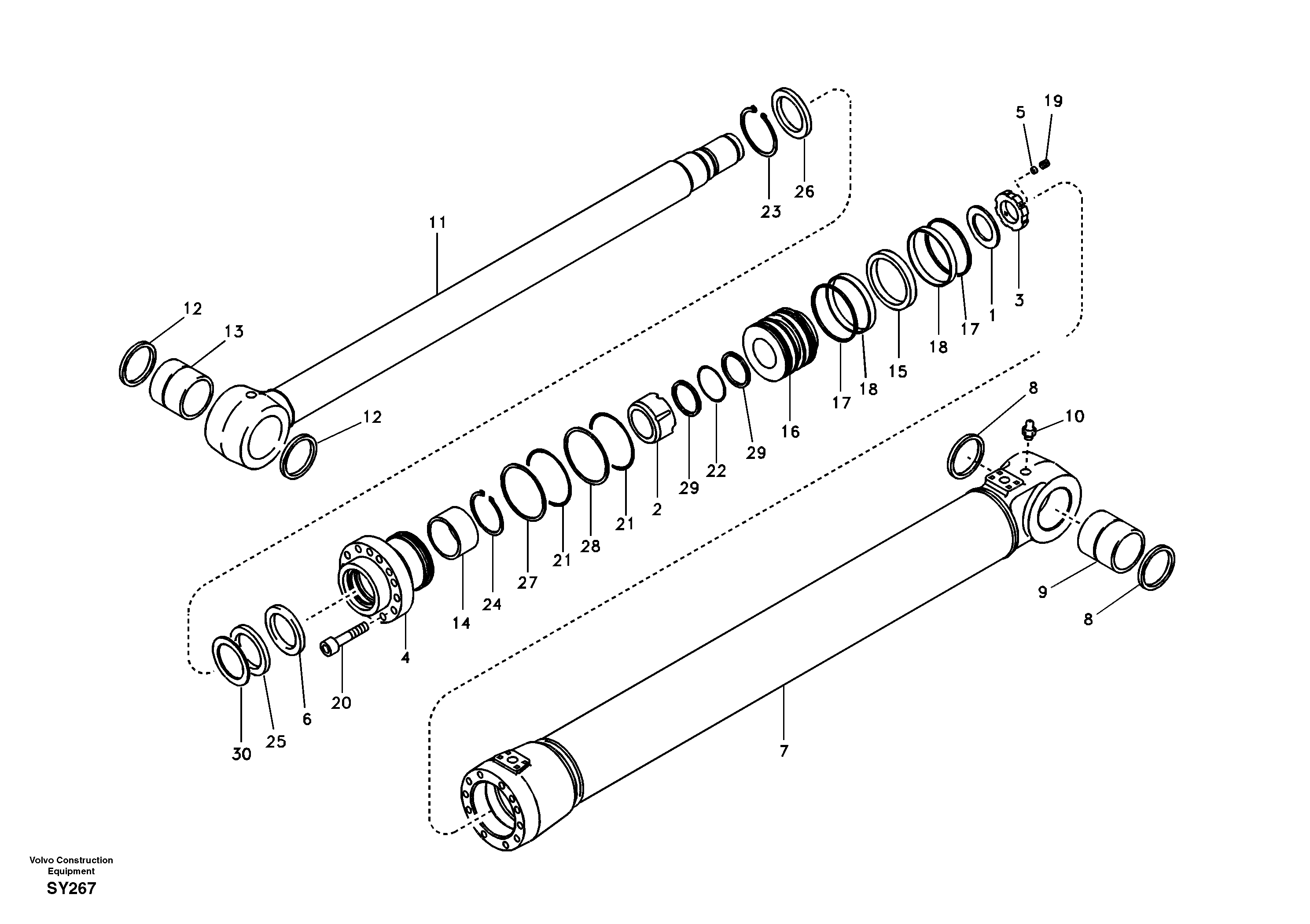 Fork tines VOE14530664 VOLVO