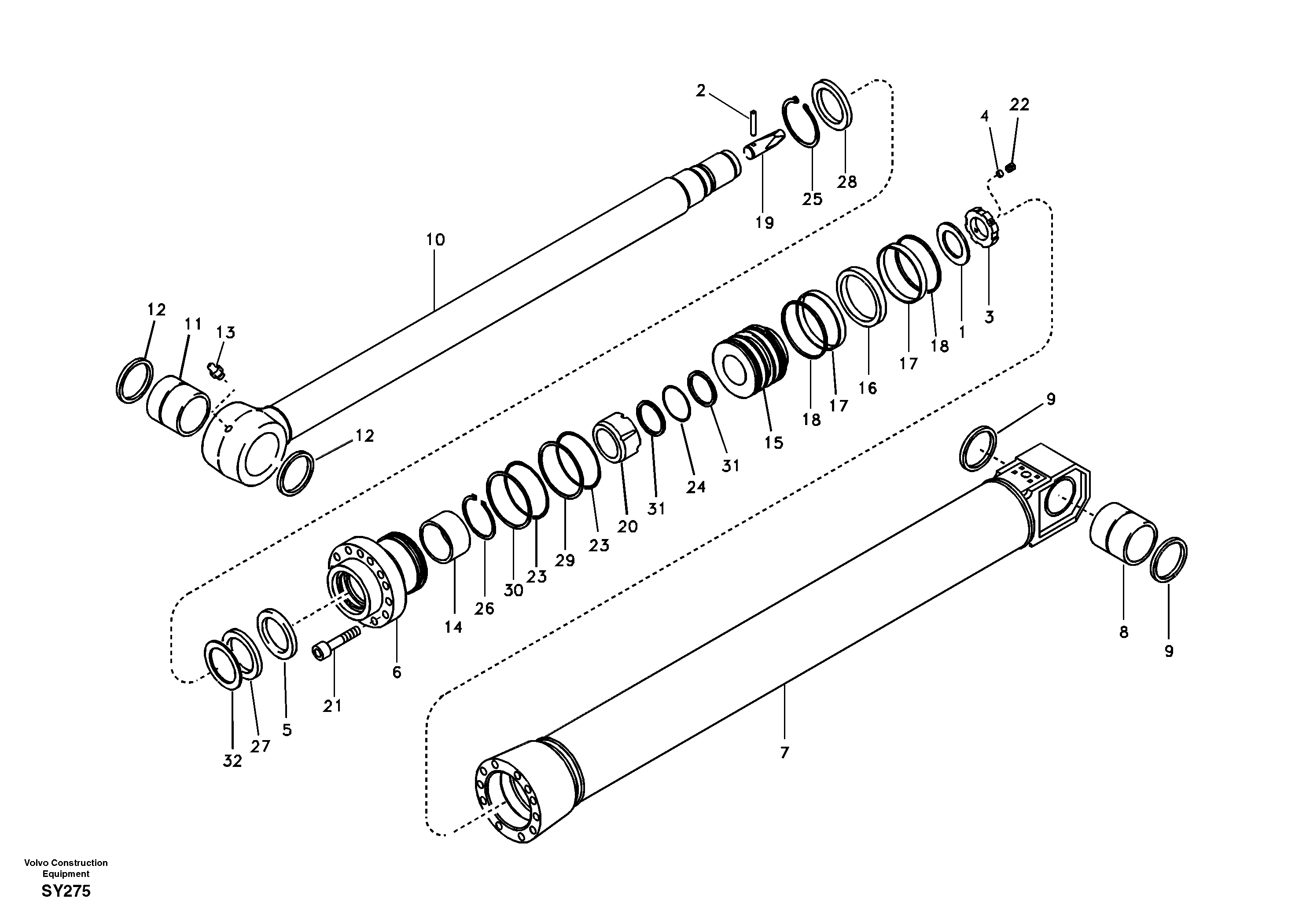 Tube VOE14510792 VOLVO