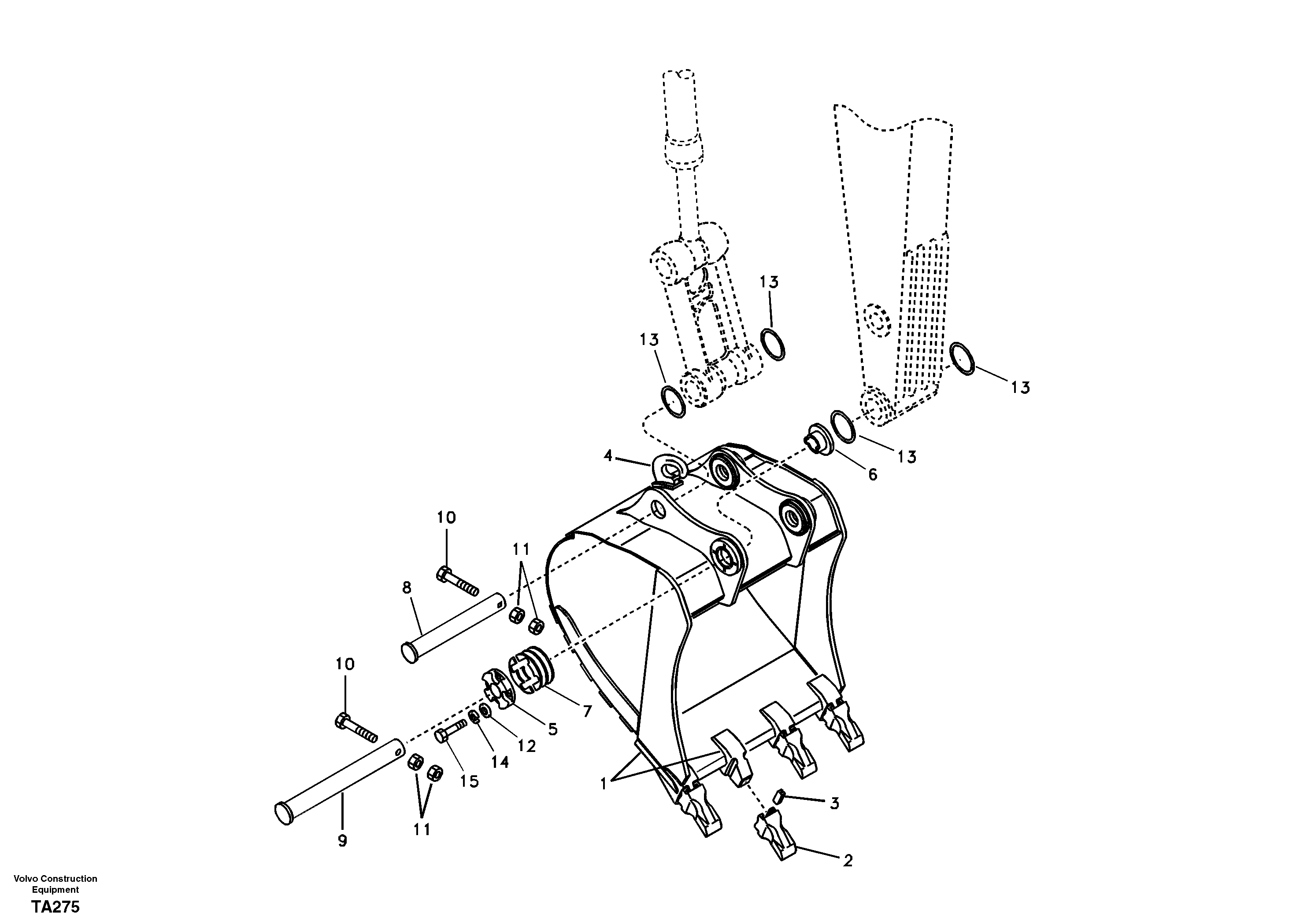 Cutting edge VOE14529614 VOLVO