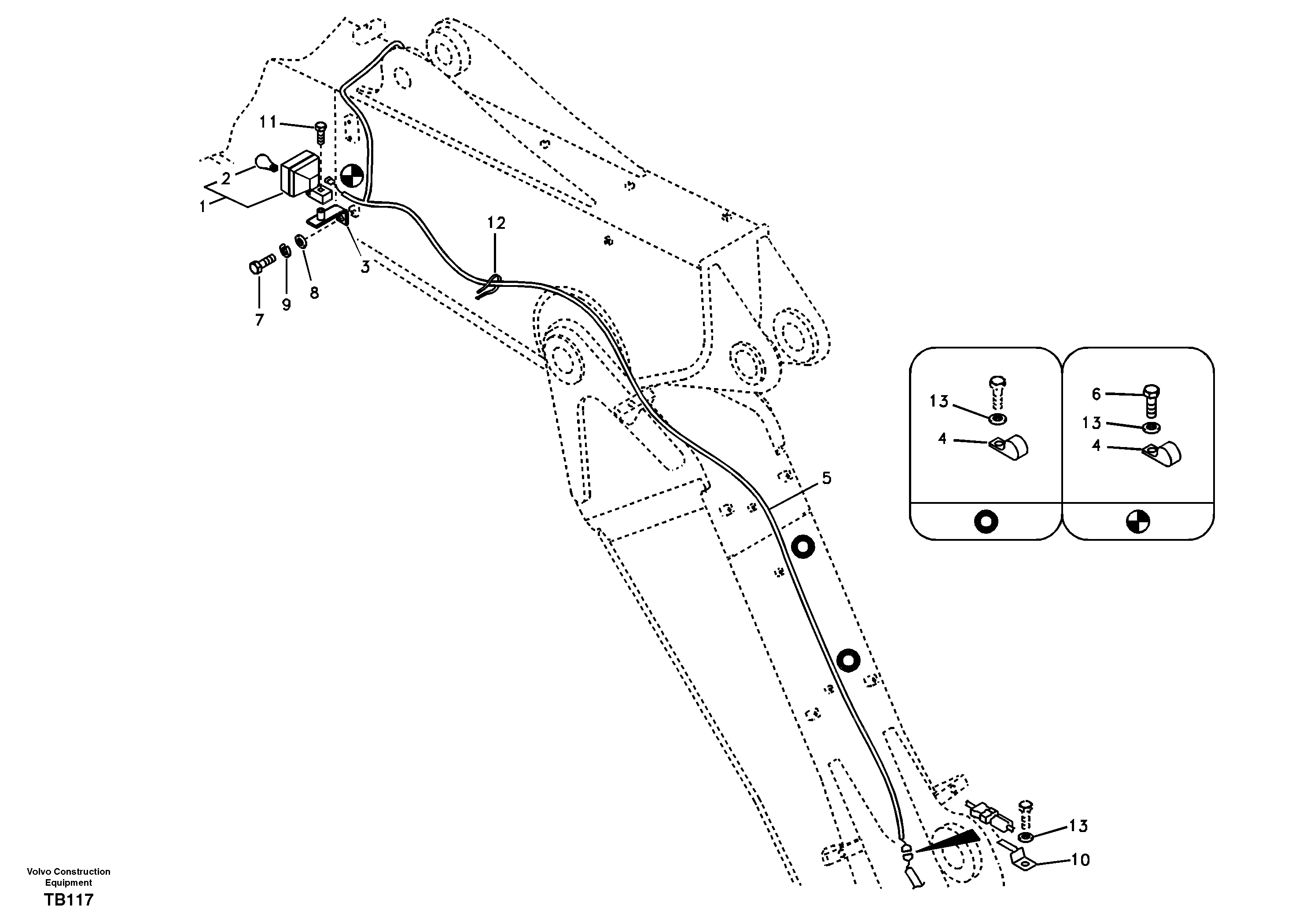 Support Leg VOE14530232 VOLVO