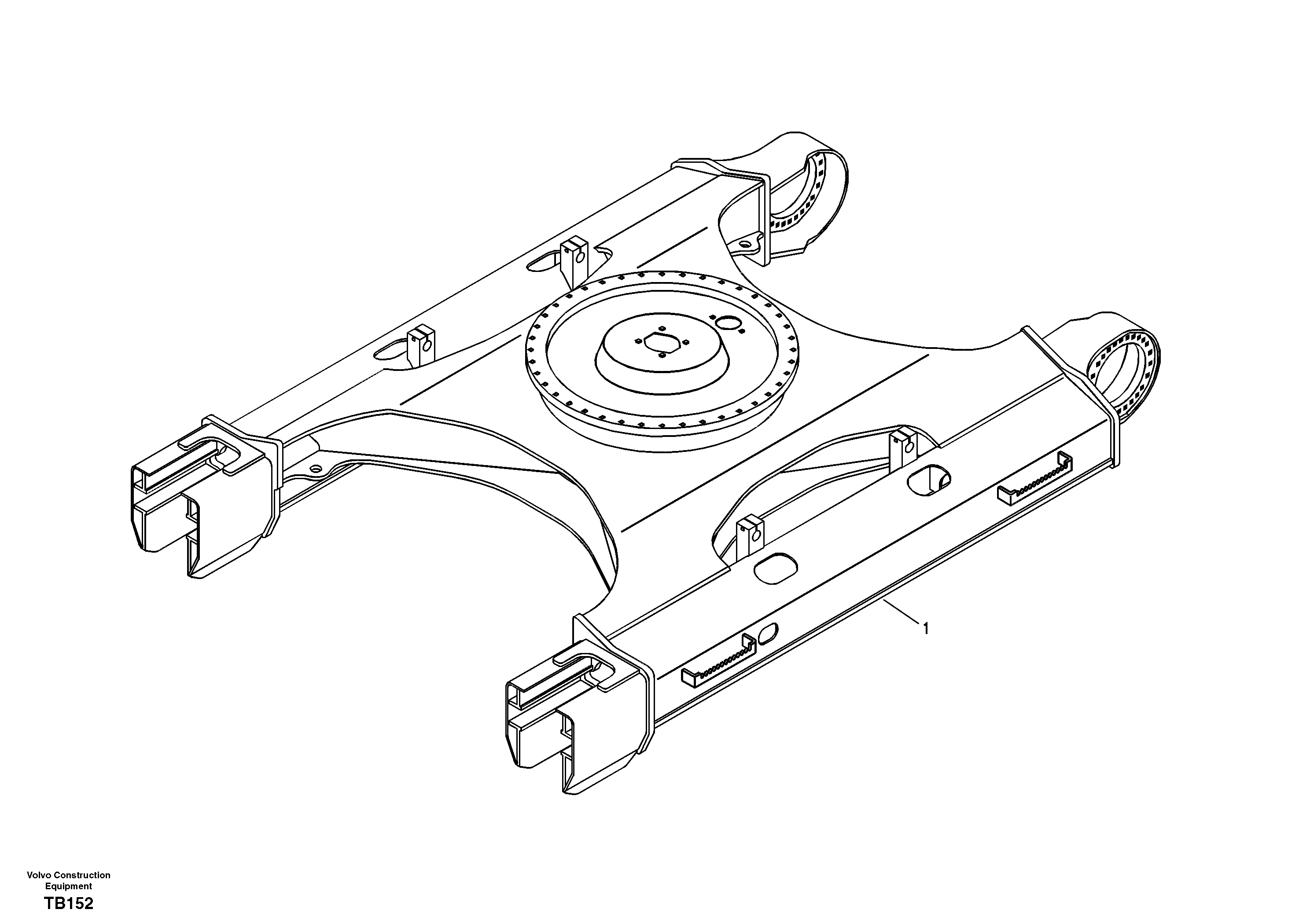 Frame VOE14516962 VOLVO