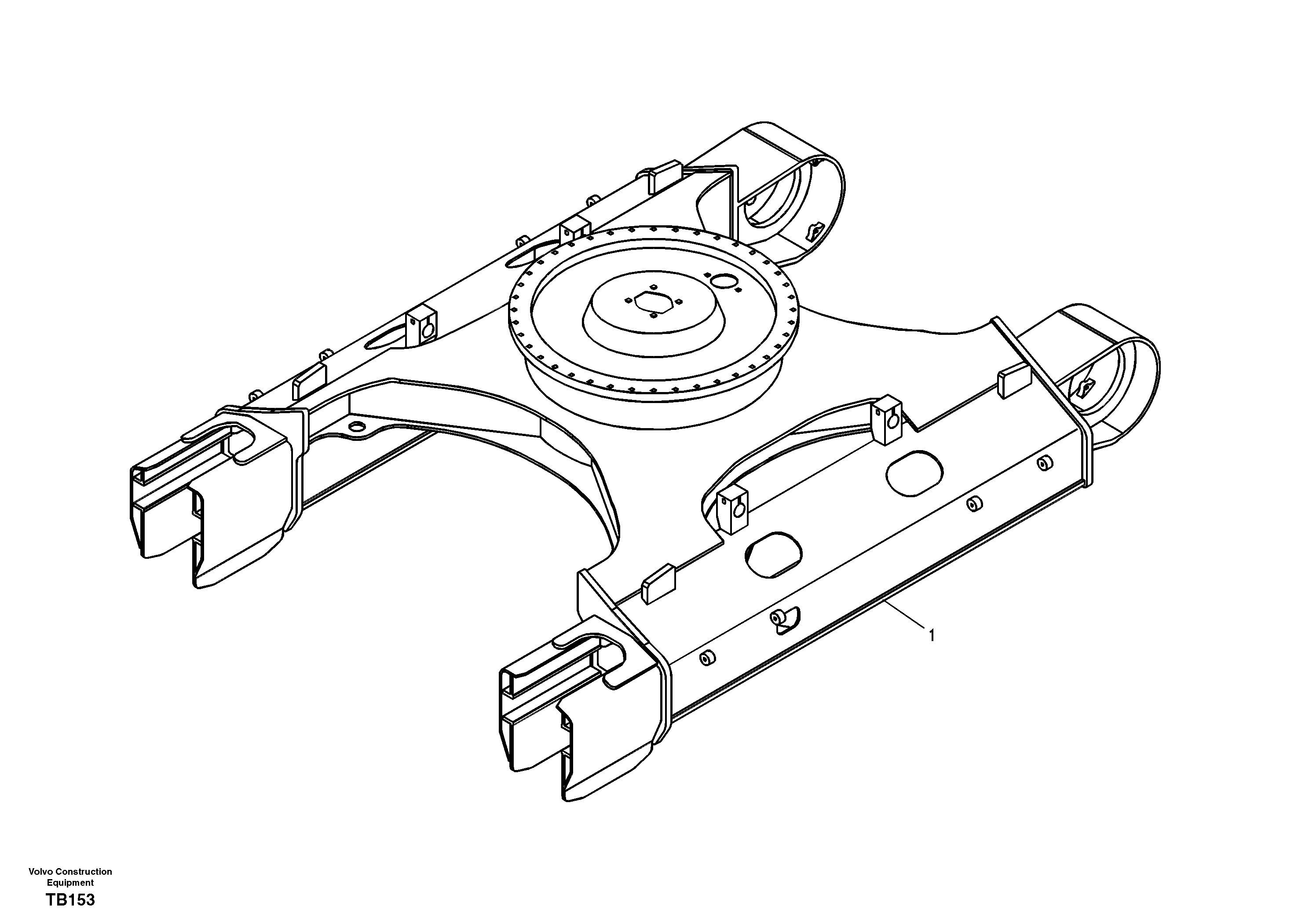 Frame VOE14507125 VOLVO