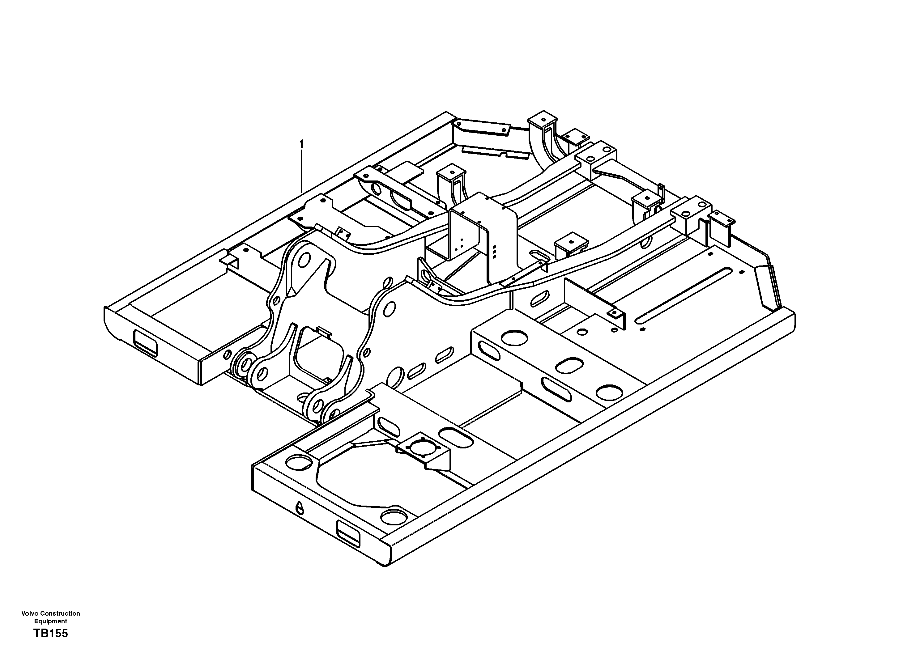 Frame VOE14505856 VOLVO