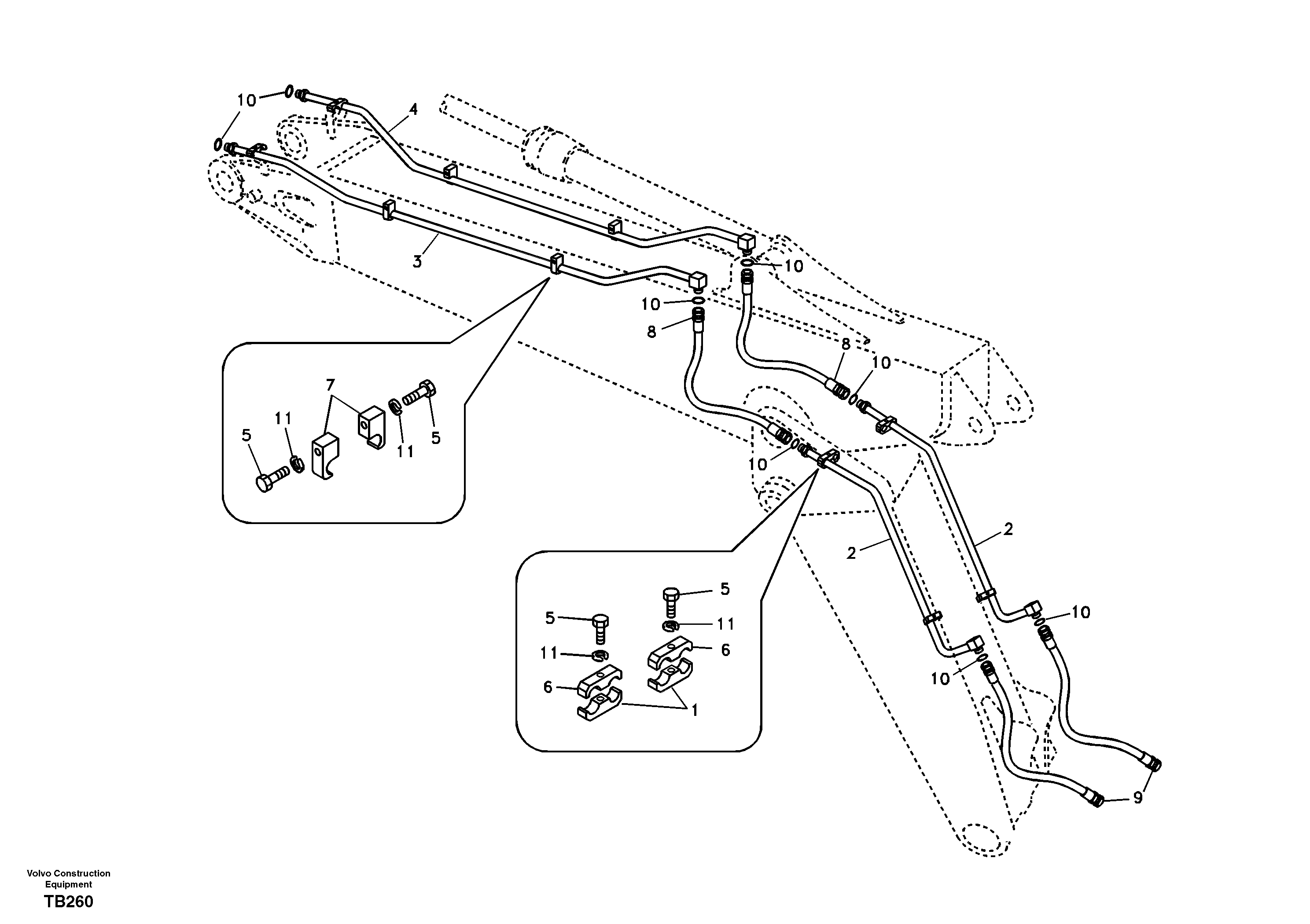 Pipe VOE14517018 VOLVO