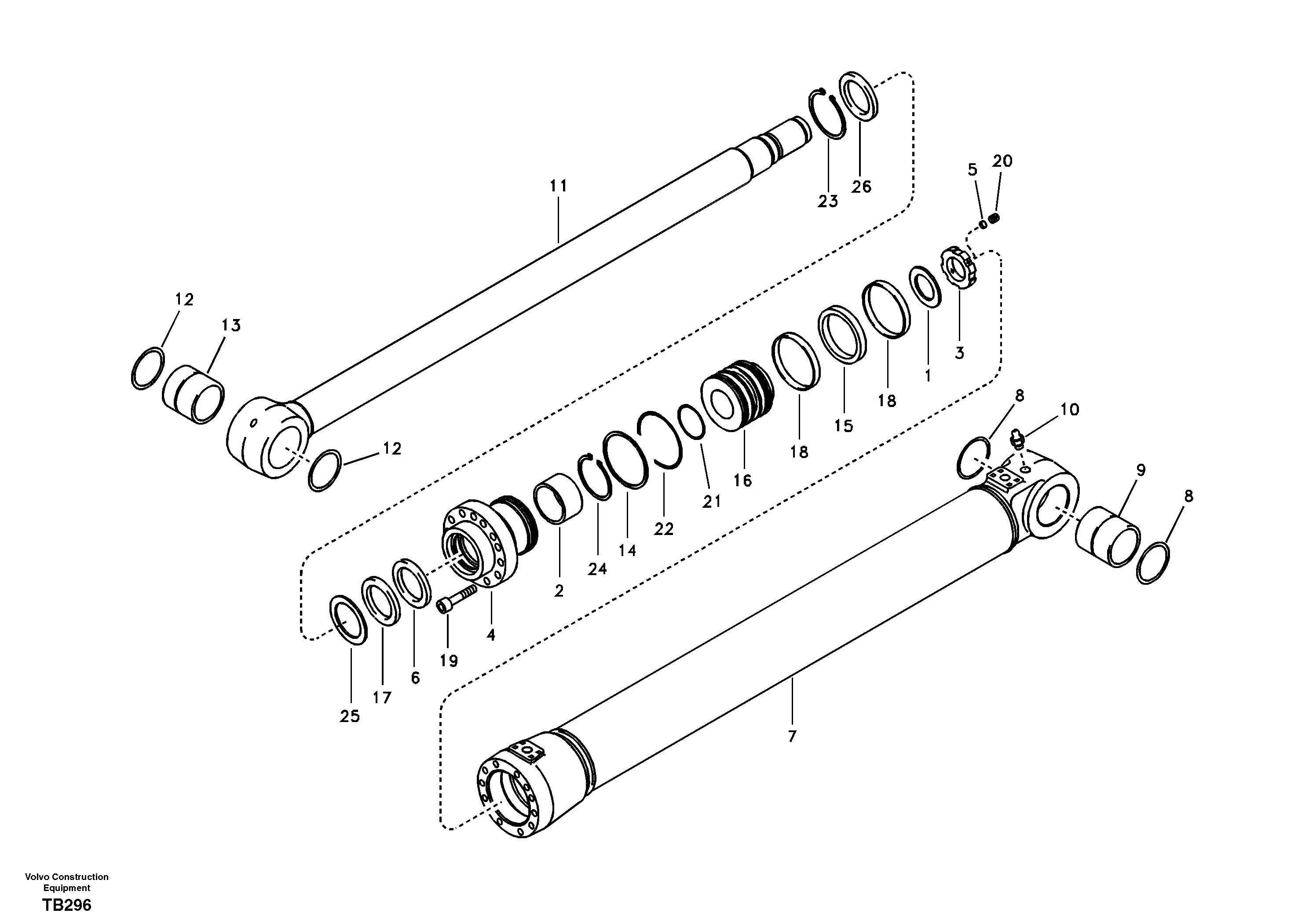 Fork tines VOE14513834 VOLVO