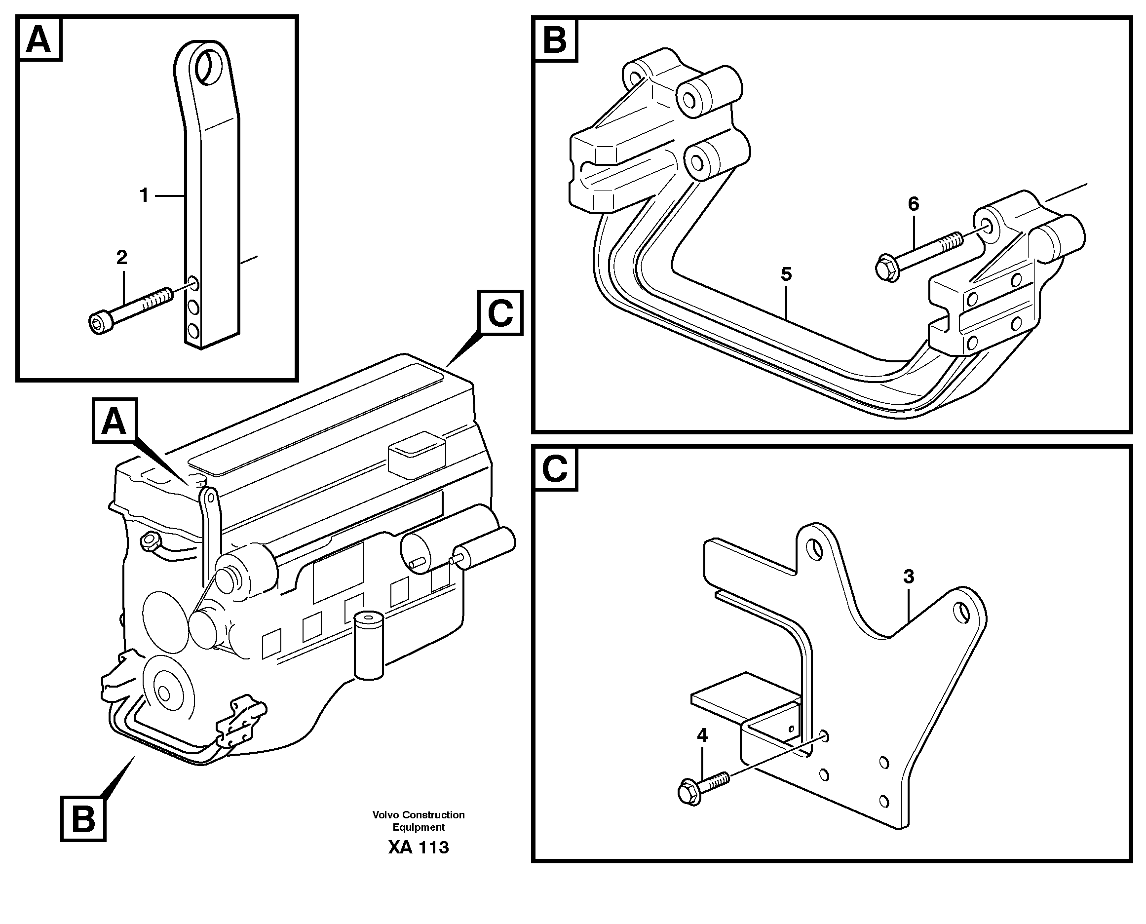 Transport Lock VOE11127332 VOLVO